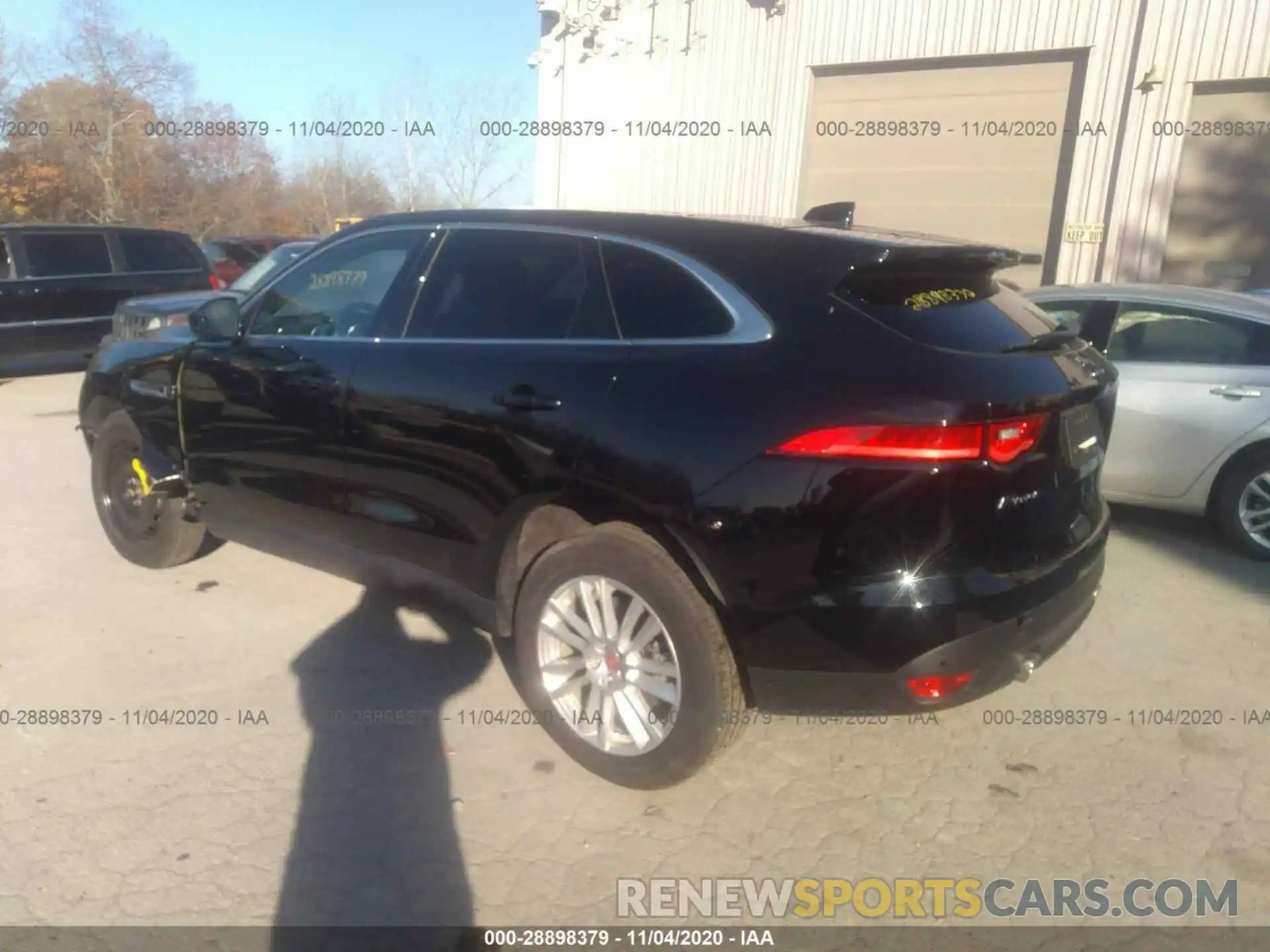 3 Фотография поврежденного автомобиля SADCK2GX0LA636507 JAGUAR F-PACE 2020