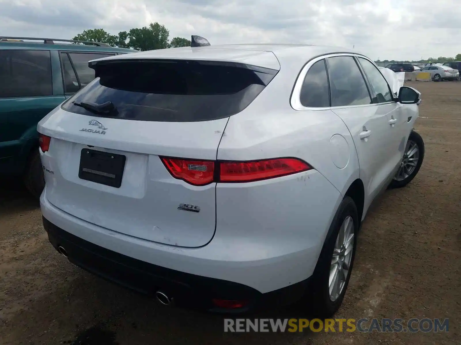 4 Фотография поврежденного автомобиля SADCK2GX0LA636569 JAGUAR F-PACE 2020