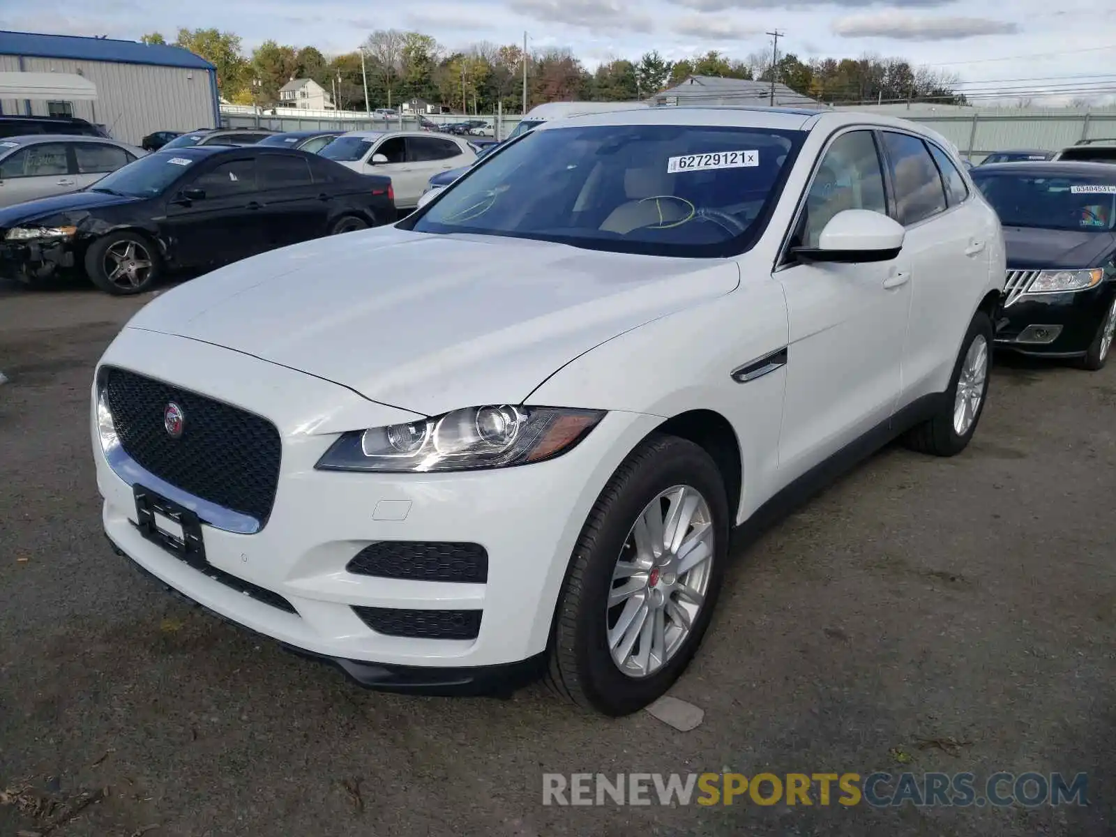 2 Фотография поврежденного автомобиля SADCK2GX0LA637852 JAGUAR F-PACE 2020