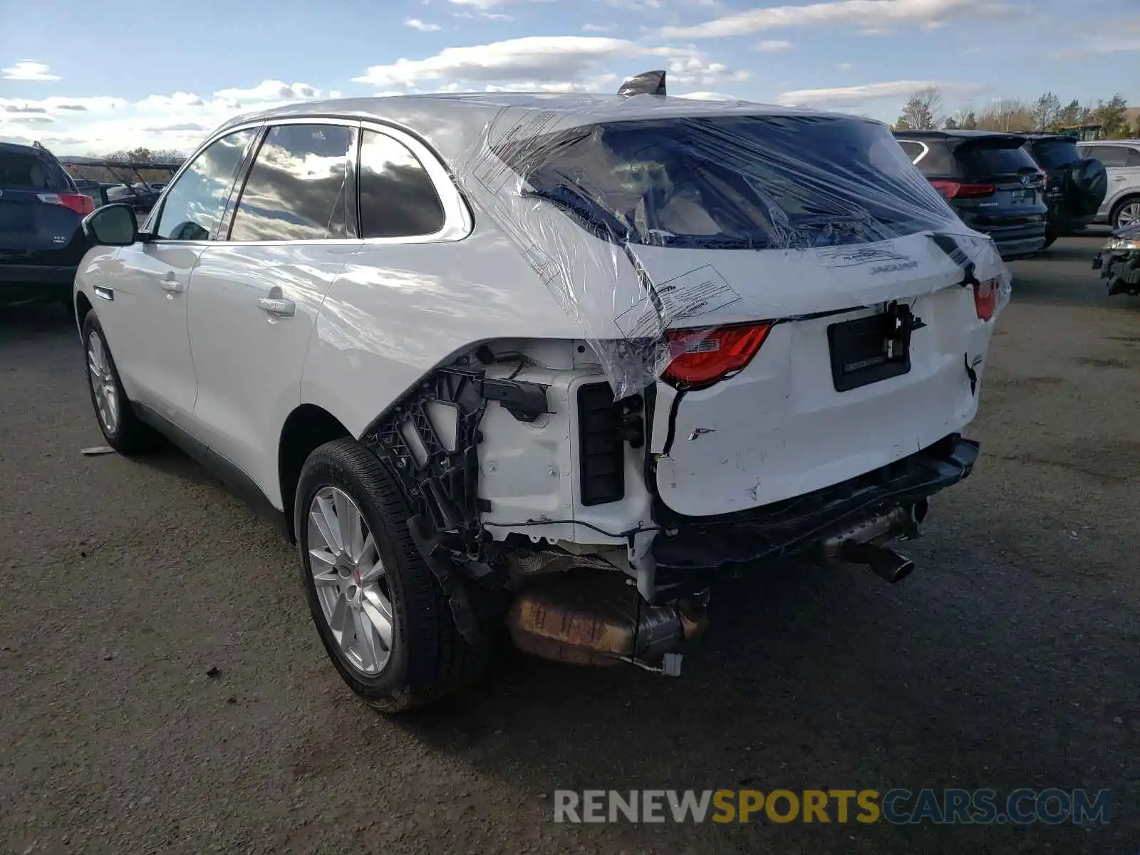 3 Photograph of a damaged car SADCK2GX0LA637852 JAGUAR F-PACE 2020