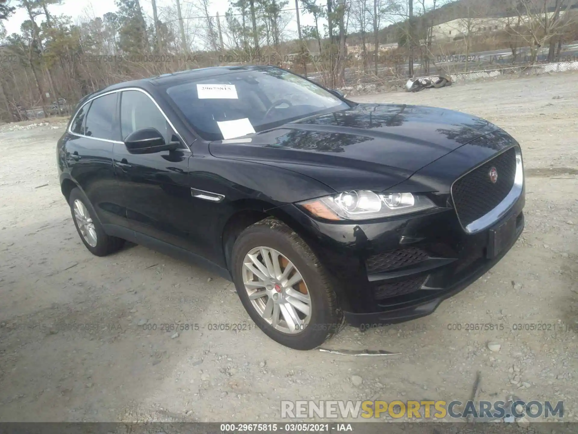 1 Фотография поврежденного автомобиля SADCK2GX0LA638175 JAGUAR F-PACE 2020