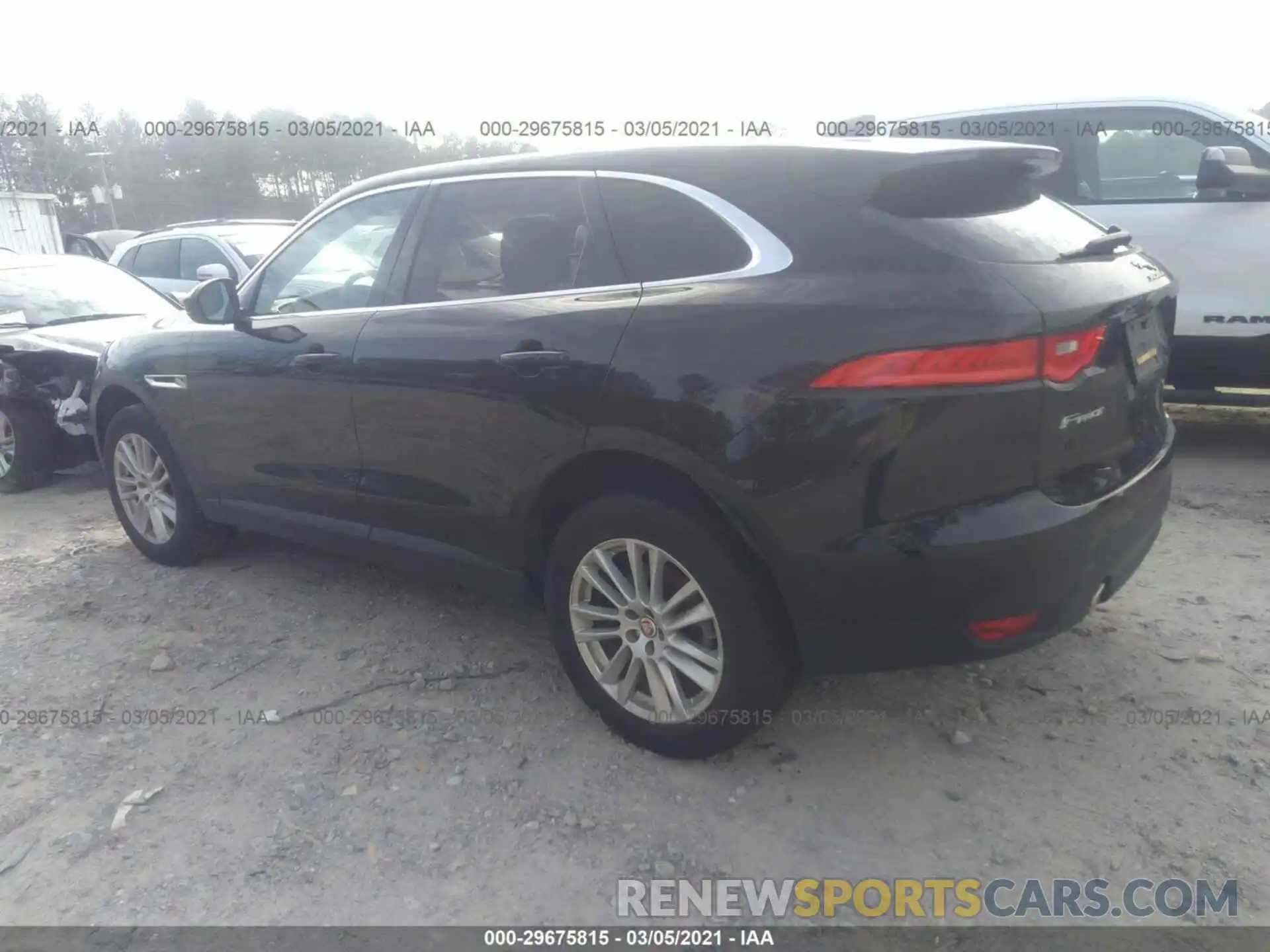 3 Фотография поврежденного автомобиля SADCK2GX0LA638175 JAGUAR F-PACE 2020