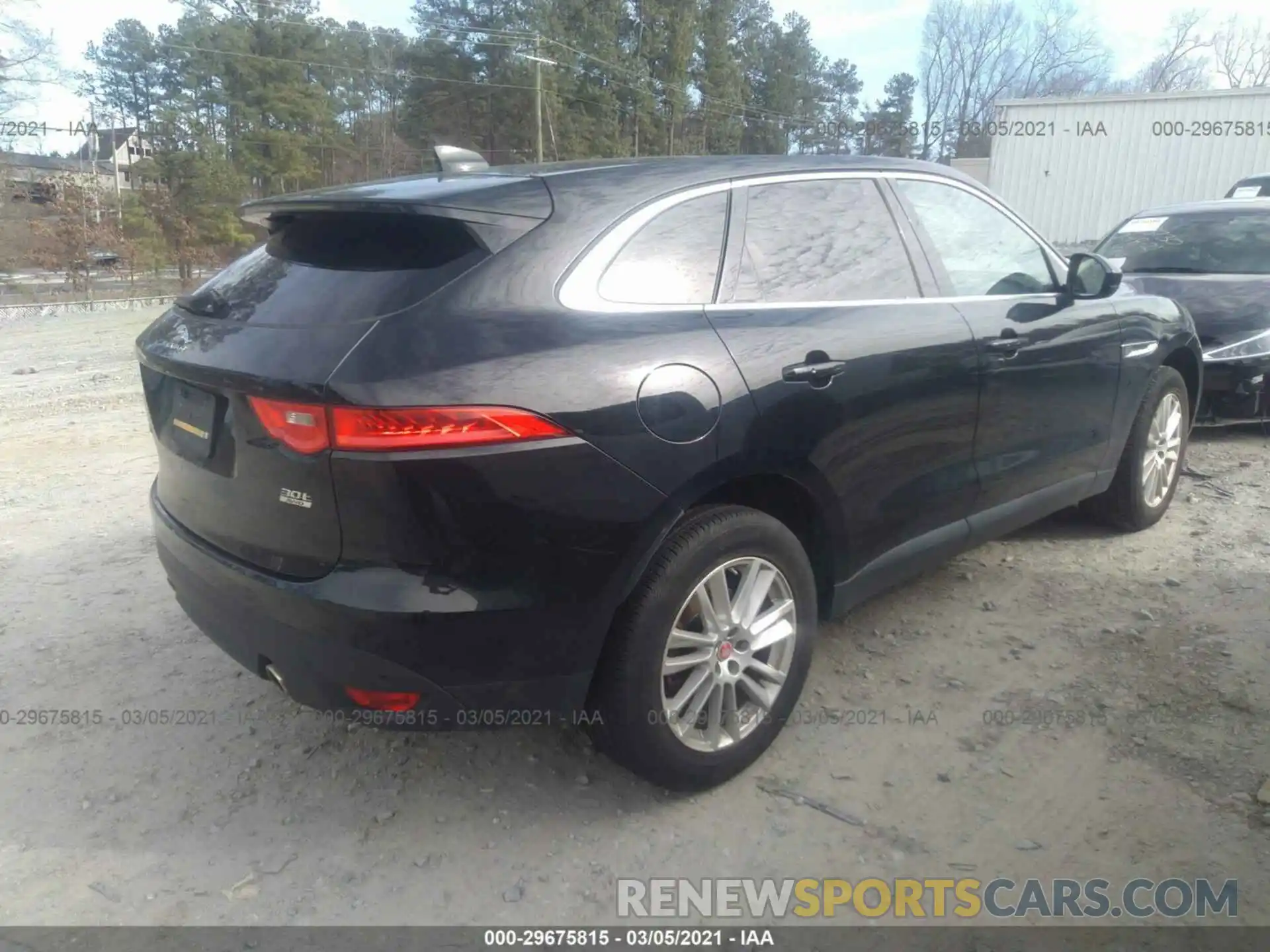 4 Фотография поврежденного автомобиля SADCK2GX0LA638175 JAGUAR F-PACE 2020