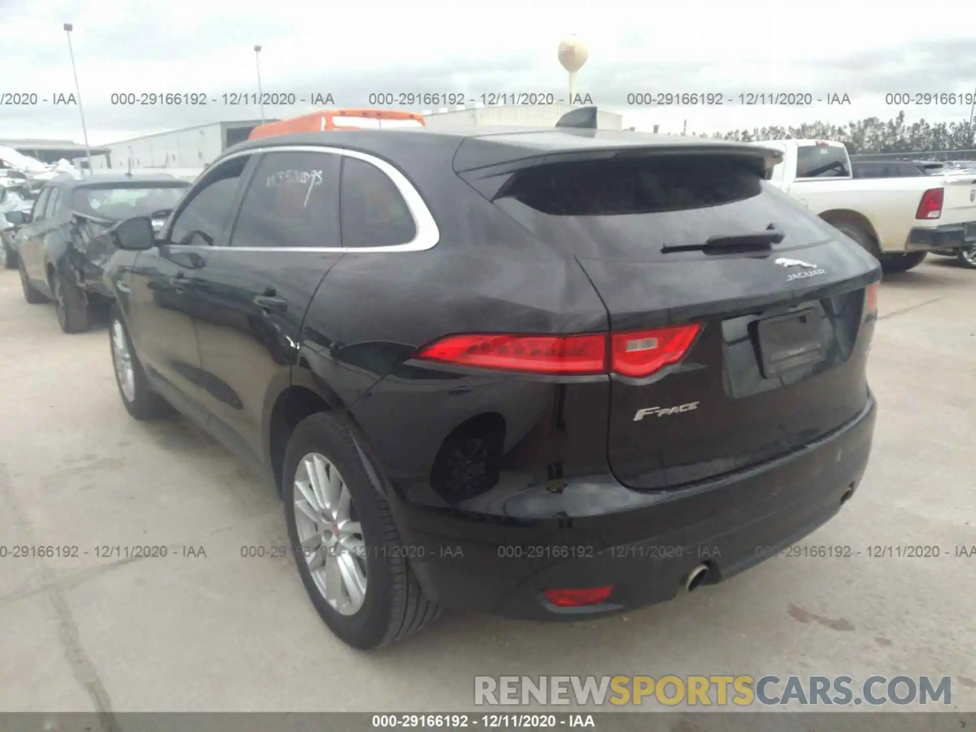 3 Фотография поврежденного автомобиля SADCK2GX0LA638418 JAGUAR F-PACE 2020