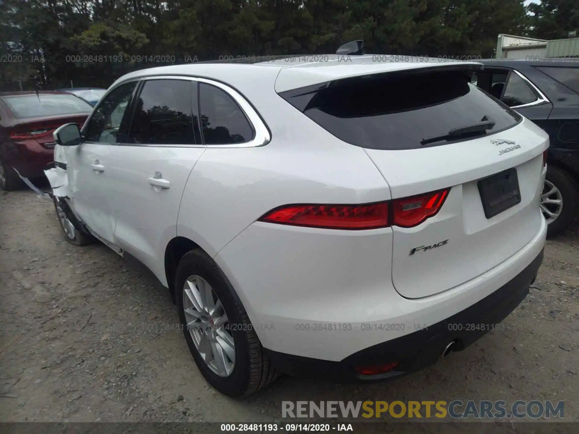 3 Фотография поврежденного автомобиля SADCK2GX0LA639858 JAGUAR F-PACE 2020