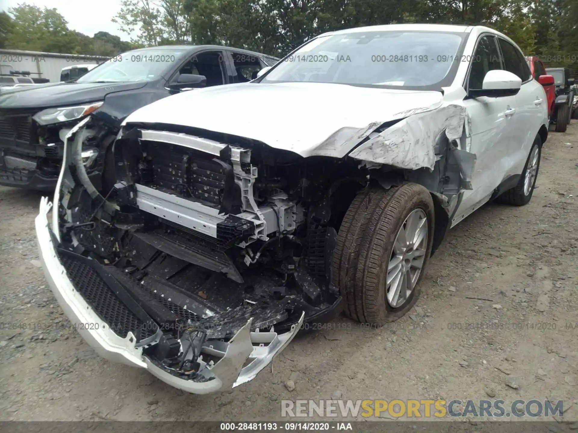 6 Photograph of a damaged car SADCK2GX0LA639858 JAGUAR F-PACE 2020