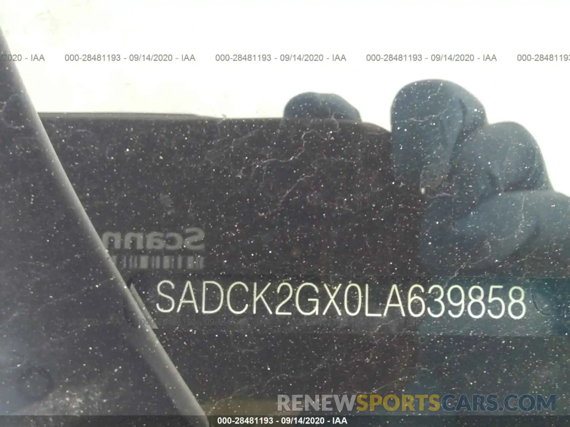 9 Photograph of a damaged car SADCK2GX0LA639858 JAGUAR F-PACE 2020