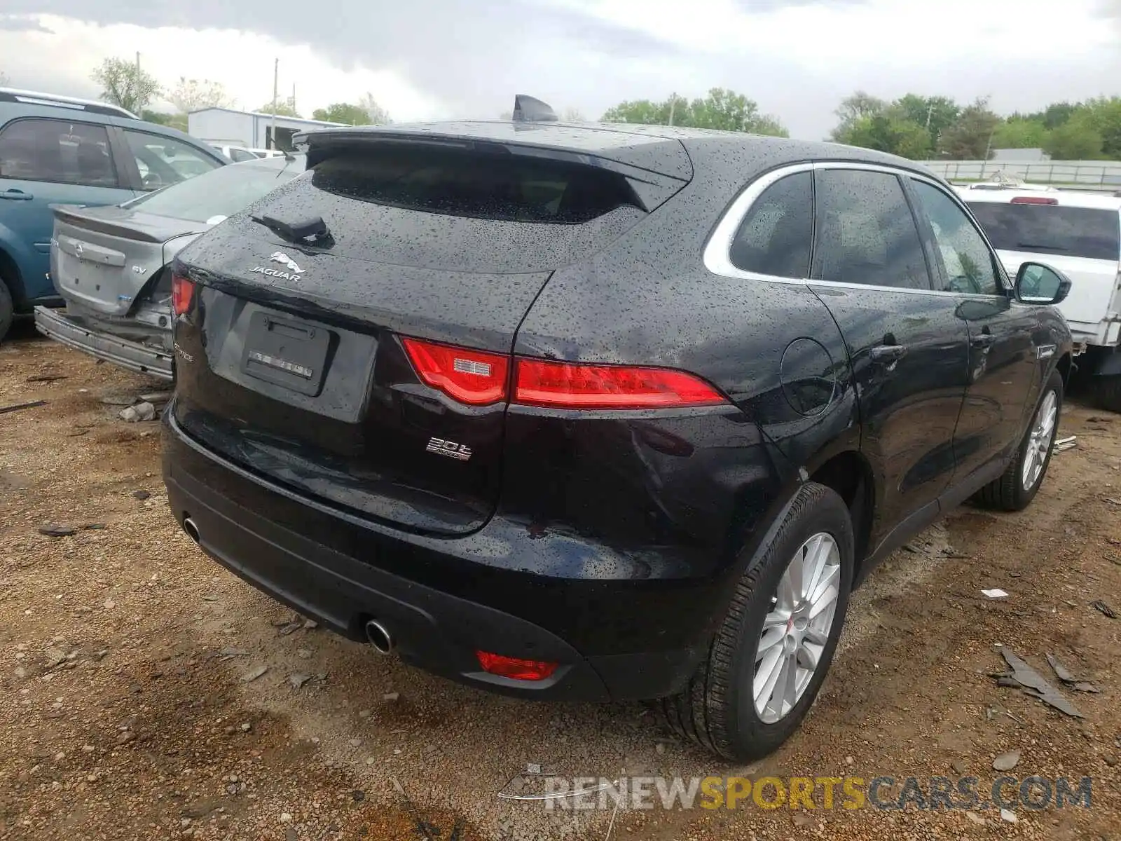 4 Фотография поврежденного автомобиля SADCK2GX0LA640217 JAGUAR F-PACE 2020