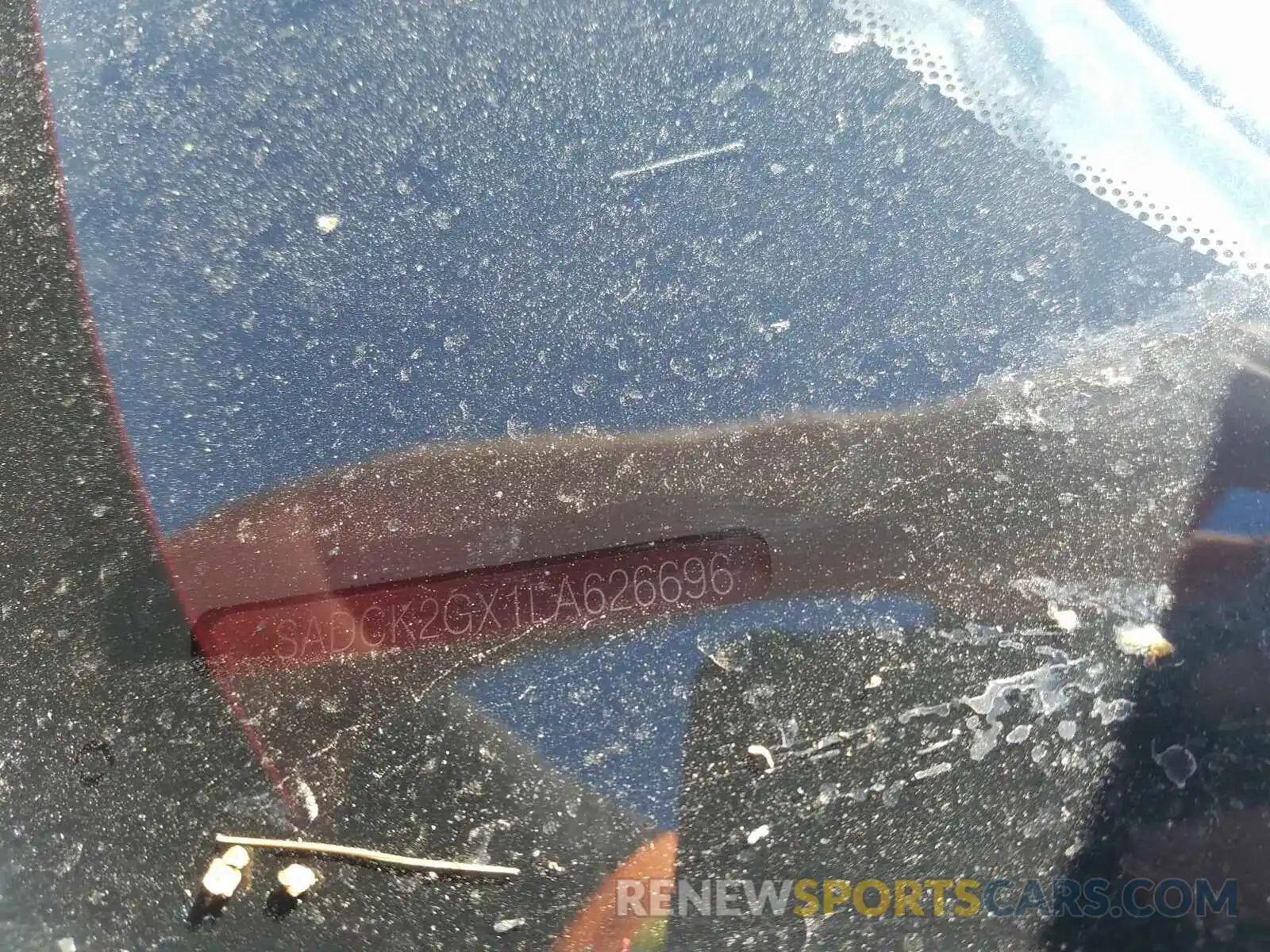 10 Photograph of a damaged car SADCK2GX1LA626696 JAGUAR F-PACE 2020