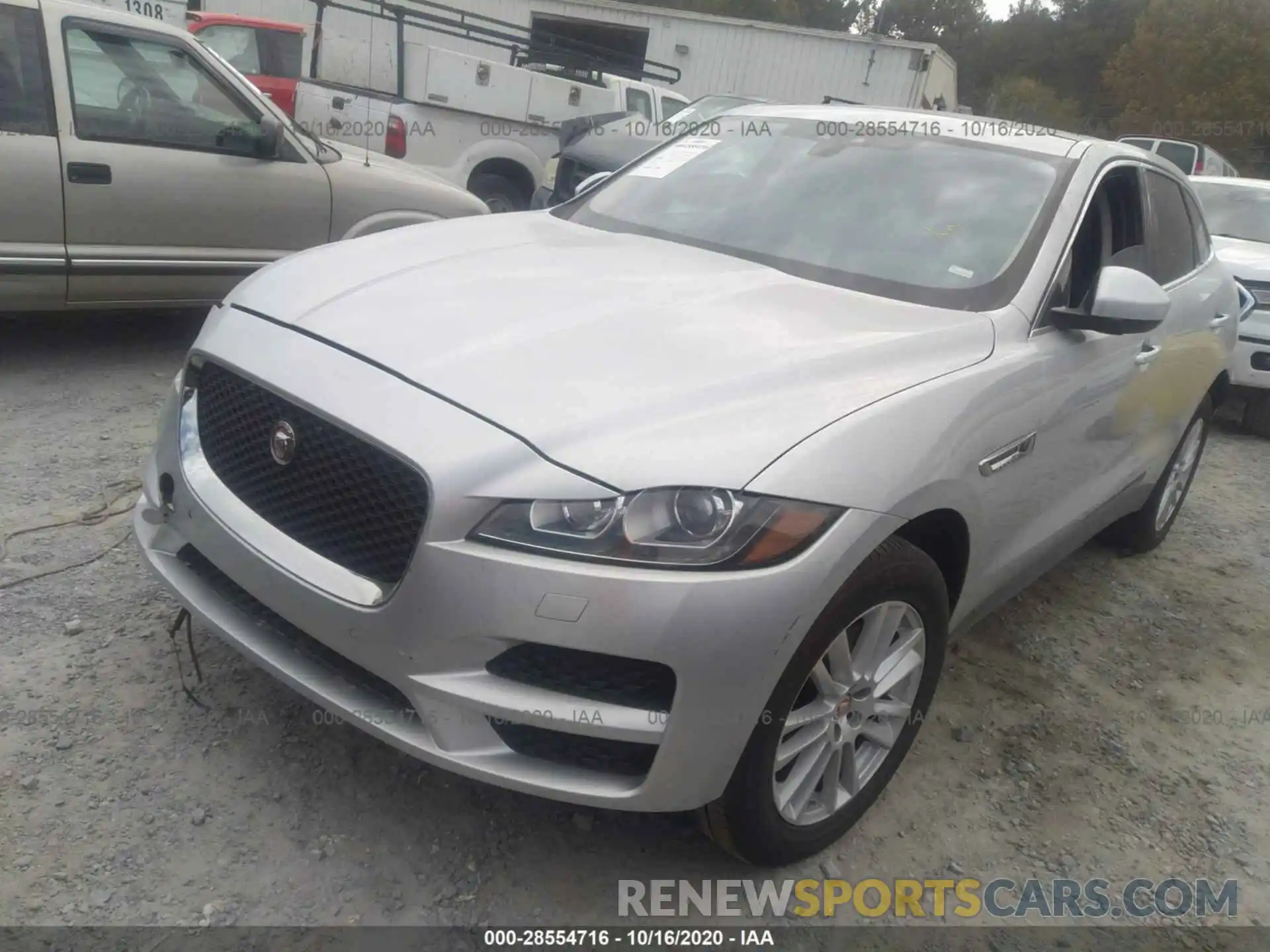 2 Фотография поврежденного автомобиля SADCK2GX1LA634670 JAGUAR F-PACE 2020