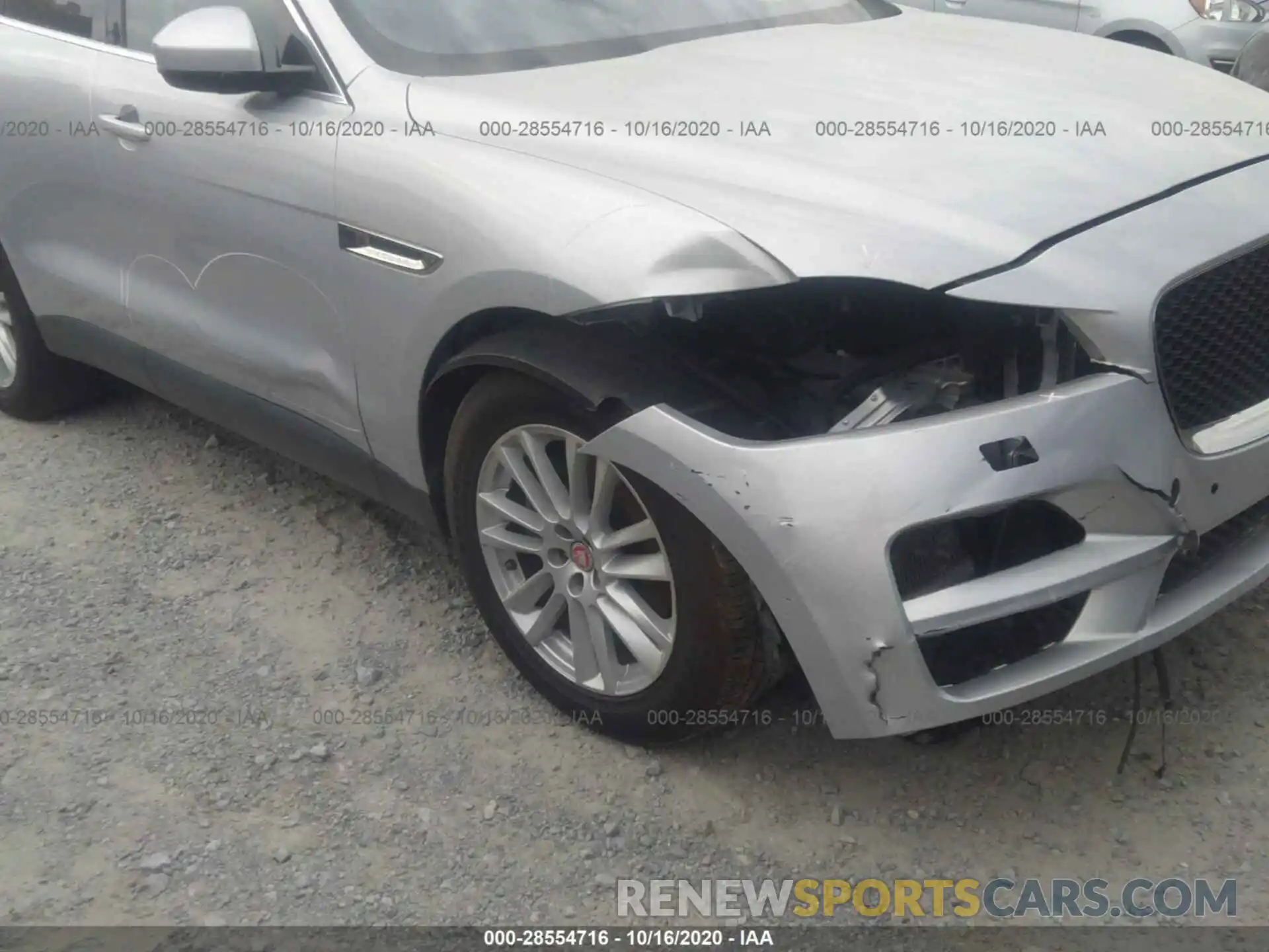 6 Photograph of a damaged car SADCK2GX1LA634670 JAGUAR F-PACE 2020