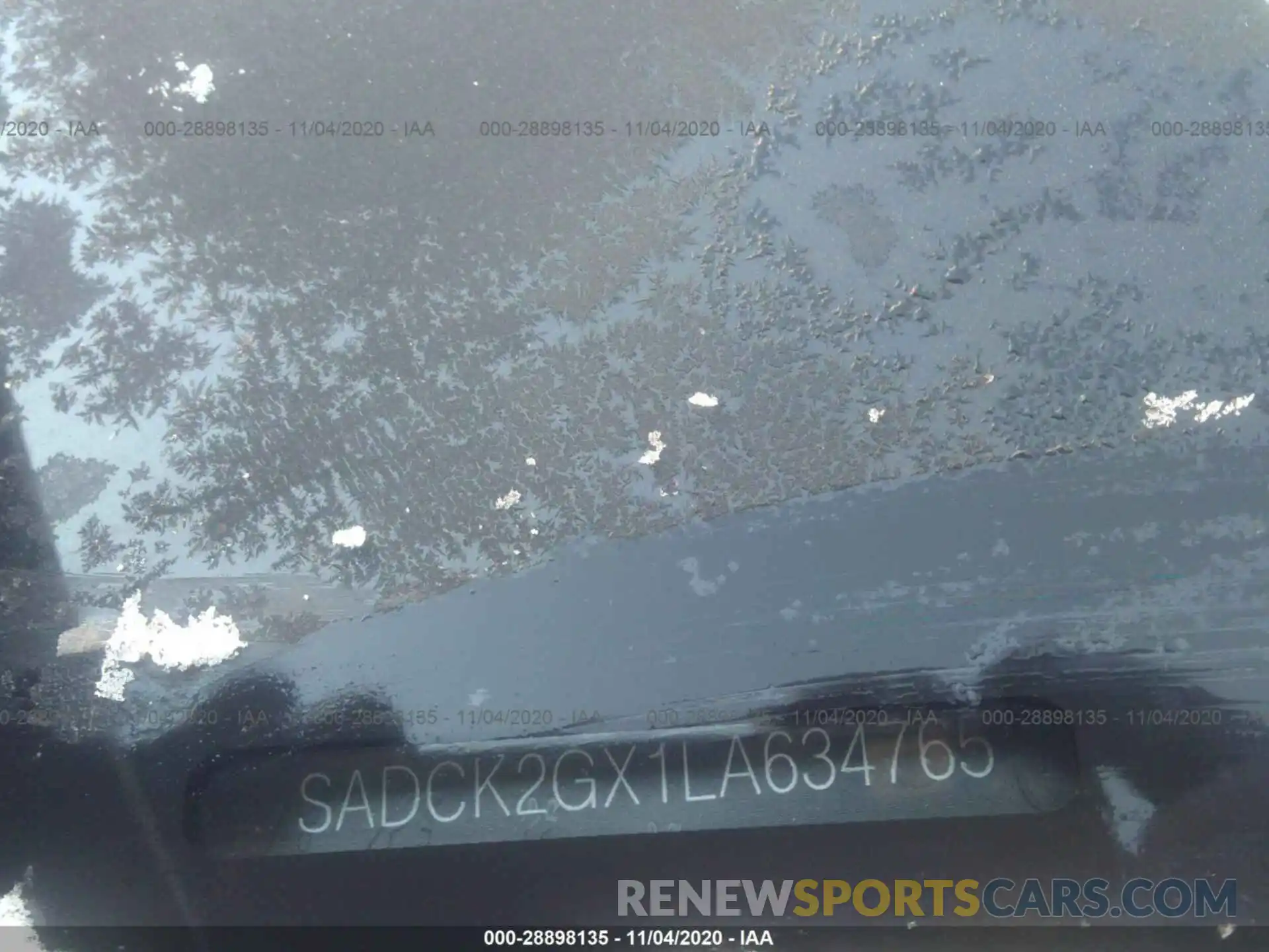 9 Photograph of a damaged car SADCK2GX1LA634765 JAGUAR F-PACE 2020