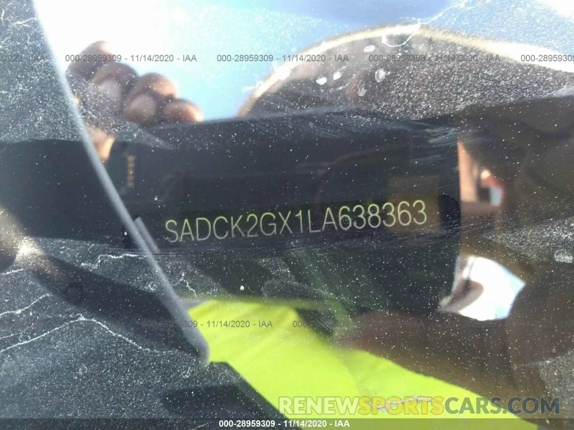 9 Photograph of a damaged car SADCK2GX1LA638363 JAGUAR F-PACE 2020
