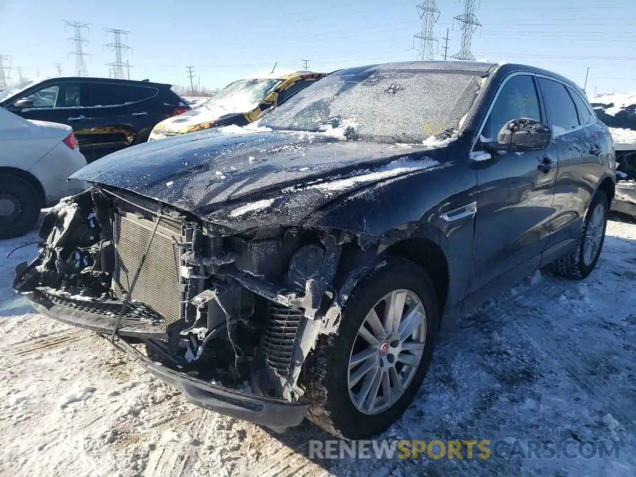 2 Фотография поврежденного автомобиля SADCK2GX1LA638640 JAGUAR F-PACE 2020