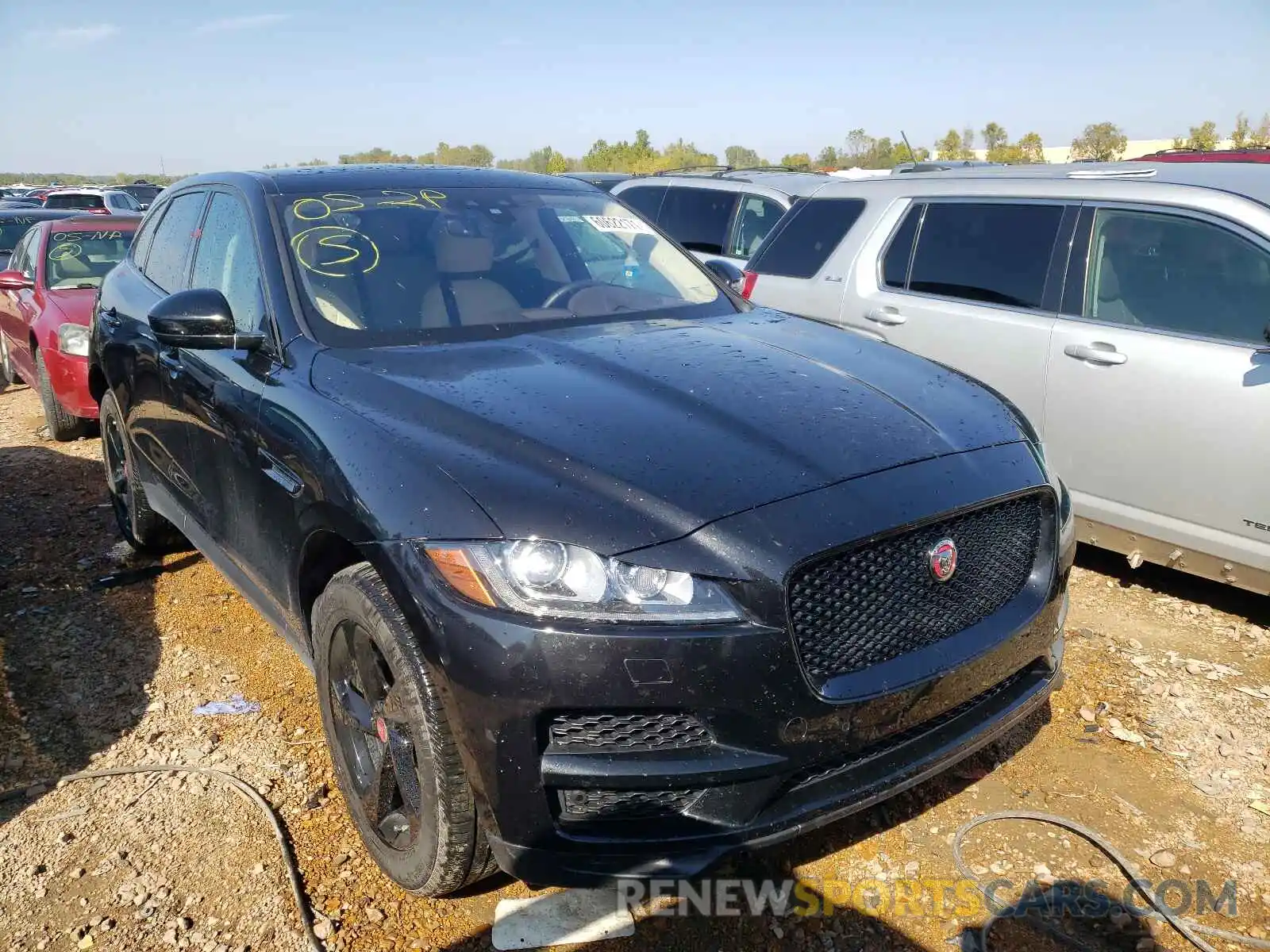 1 Photograph of a damaged car SADCK2GX1LA653249 JAGUAR F-PACE 2020