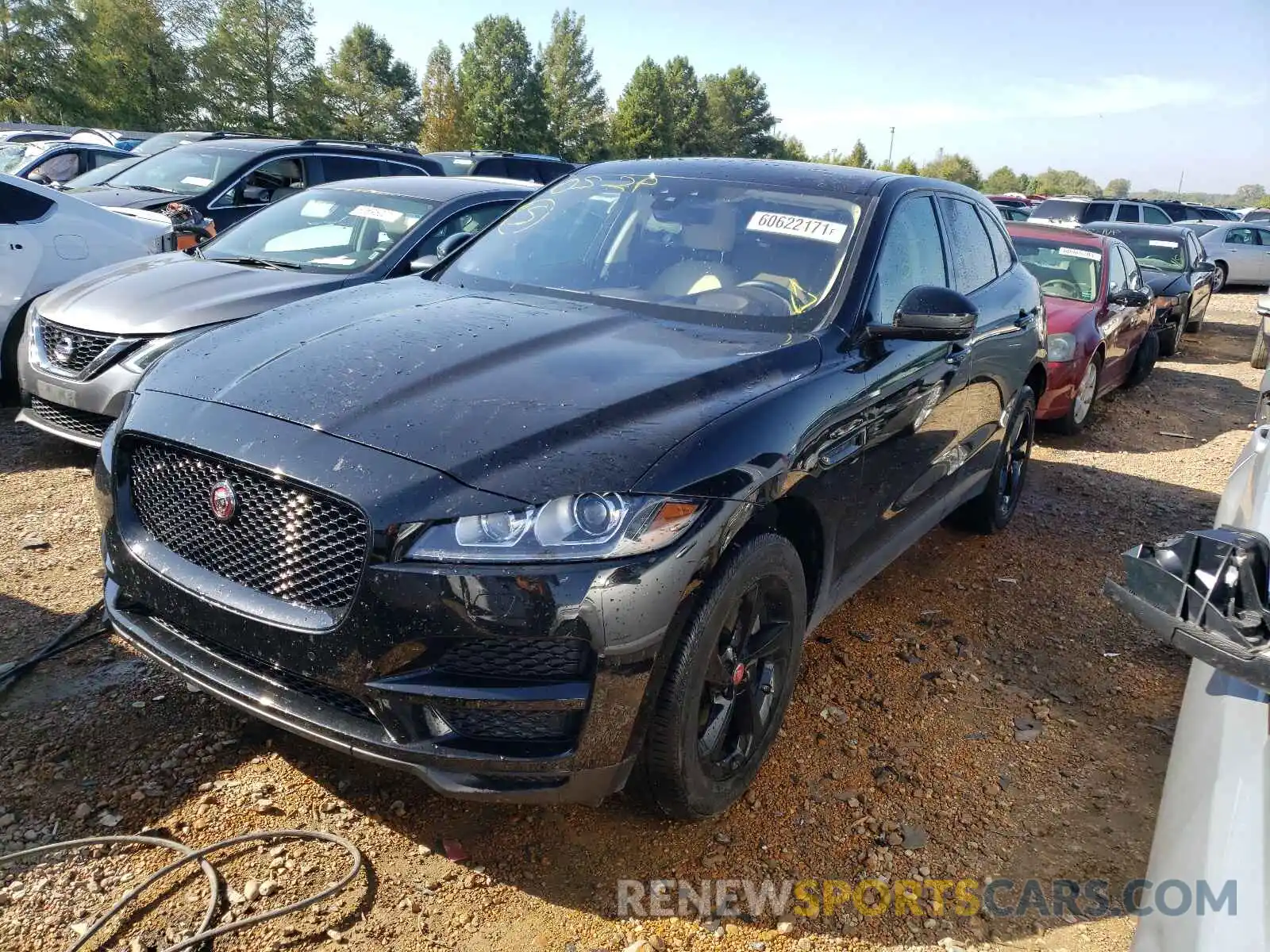 2 Фотография поврежденного автомобиля SADCK2GX1LA653249 JAGUAR F-PACE 2020