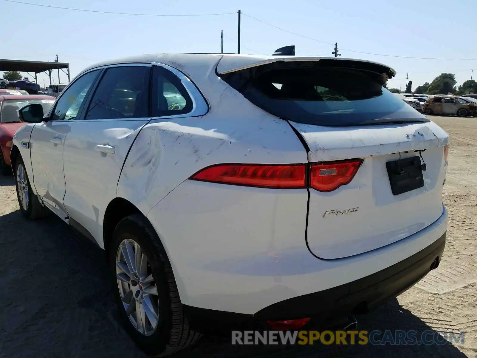 3 Фотография поврежденного автомобиля SADCK2GX2LA634936 JAGUAR F-PACE 2020