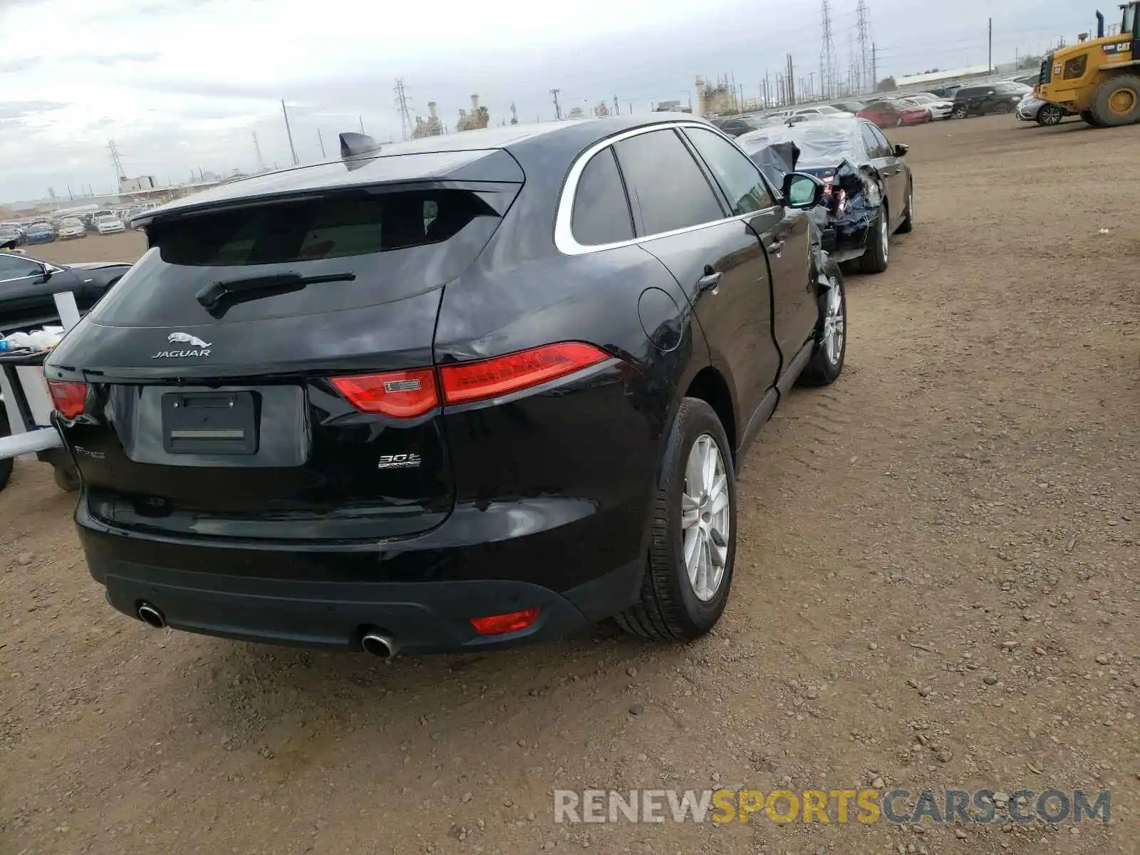 4 Фотография поврежденного автомобиля SADCK2GX2LA635875 JAGUAR F-PACE 2020