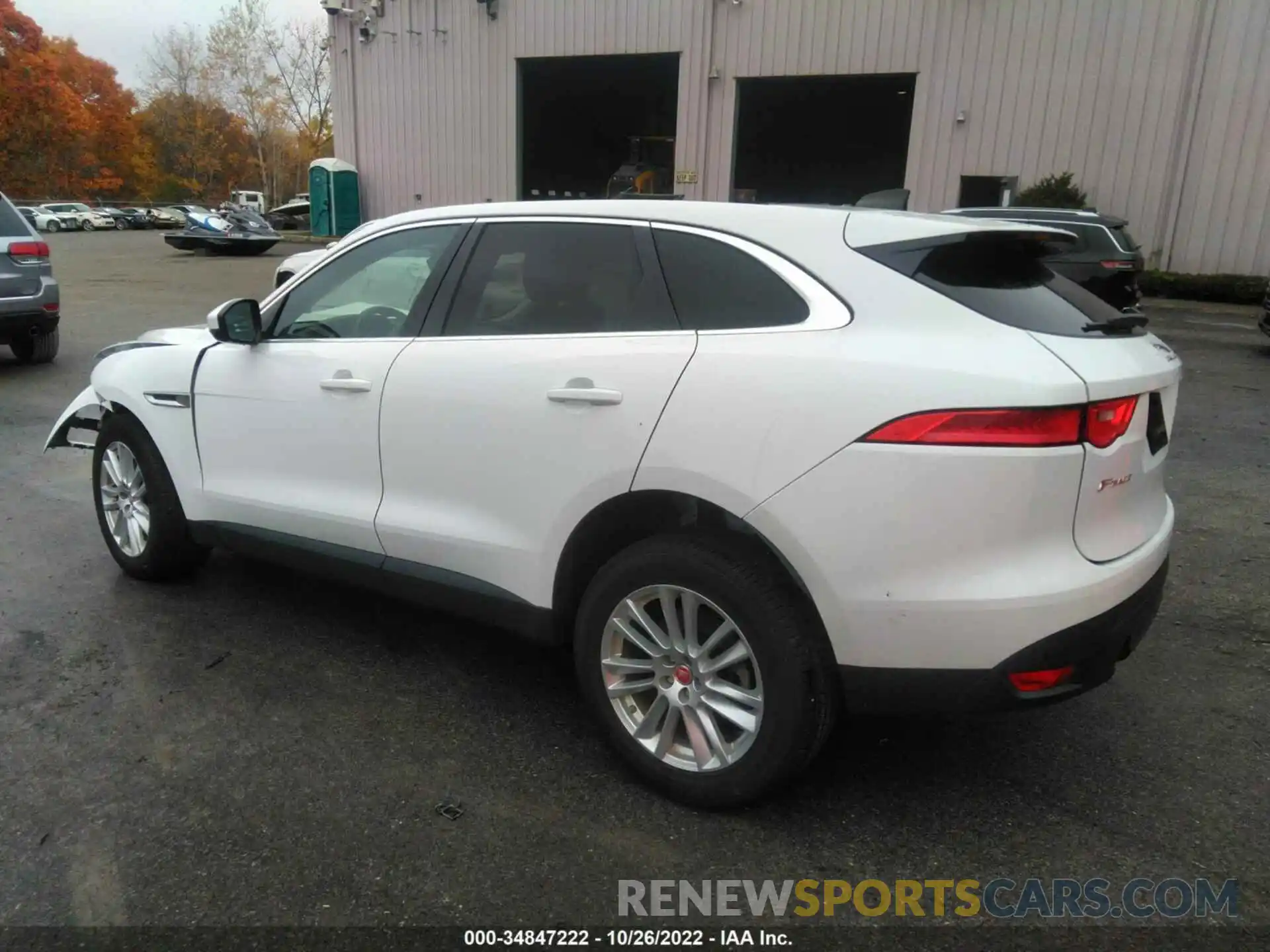 3 Фотография поврежденного автомобиля SADCK2GX2LA639344 JAGUAR F-PACE 2020