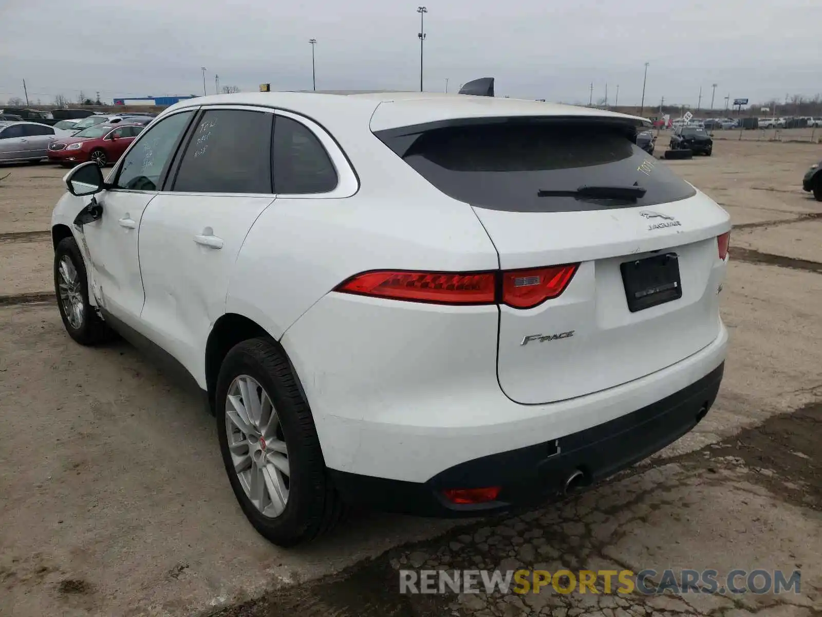 3 Фотография поврежденного автомобиля SADCK2GX2LA643118 JAGUAR F-PACE 2020