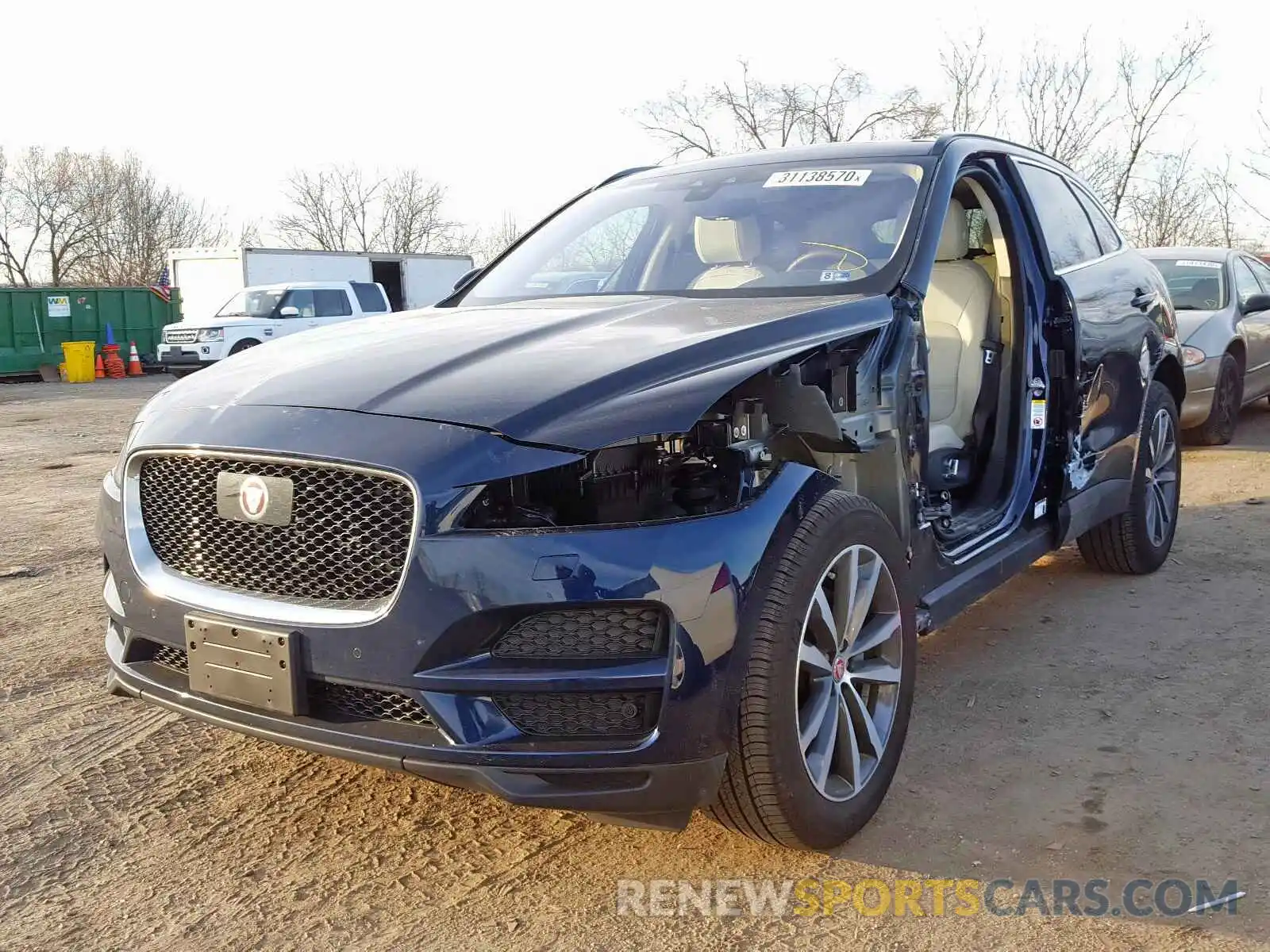 2 Photograph of a damaged car SADCK2GX3LA623749 JAGUAR F-PACE 2020