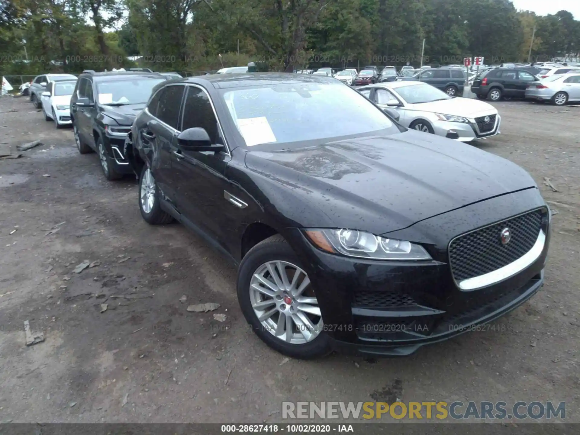 1 Photograph of a damaged car SADCK2GX3LA634718 JAGUAR F-PACE 2020