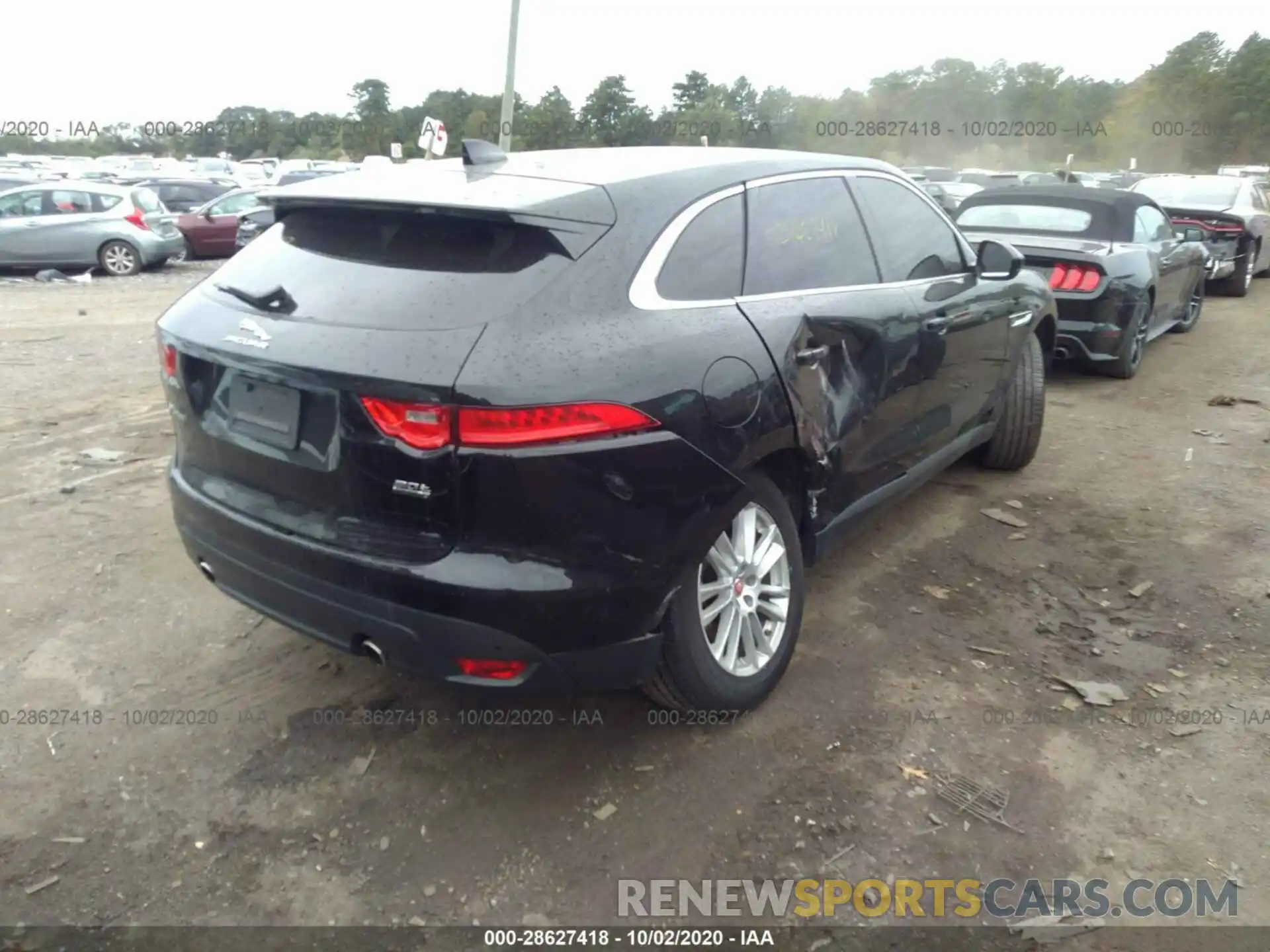 6 Фотография поврежденного автомобиля SADCK2GX3LA634718 JAGUAR F-PACE 2020