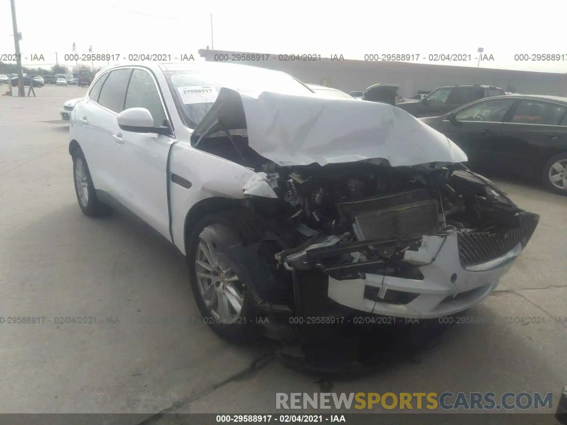 1 Фотография поврежденного автомобиля SADCK2GX3LA641653 JAGUAR F-PACE 2020