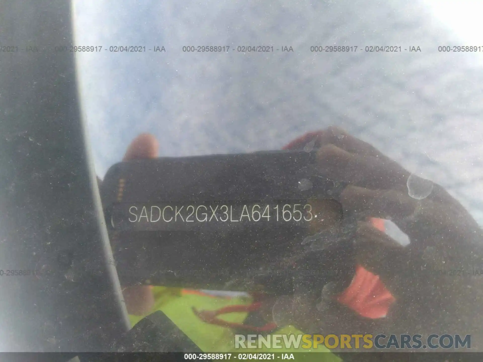 9 Фотография поврежденного автомобиля SADCK2GX3LA641653 JAGUAR F-PACE 2020