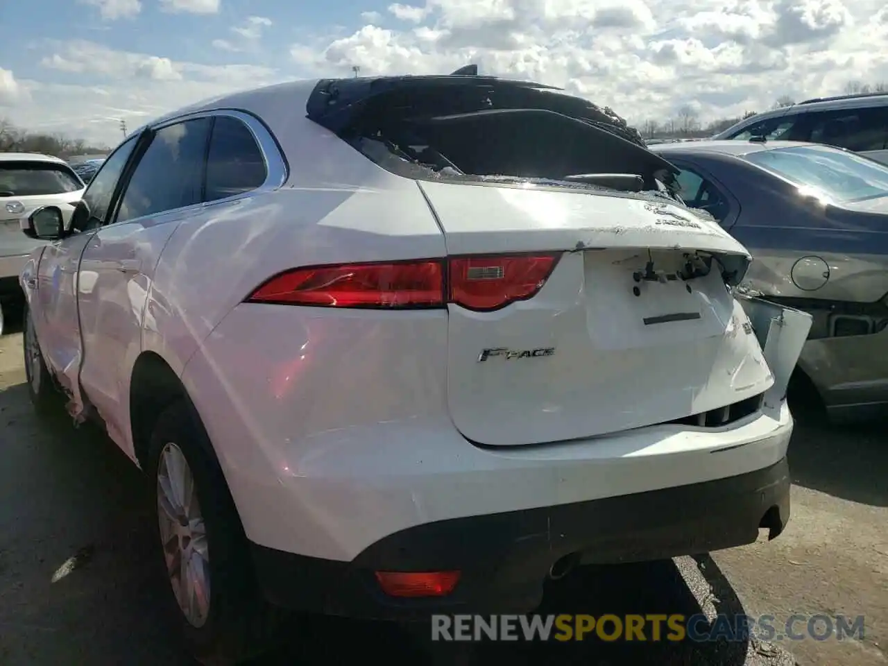 3 Photograph of a damaged car SADCK2GX4LA633562 JAGUAR F-PACE 2020