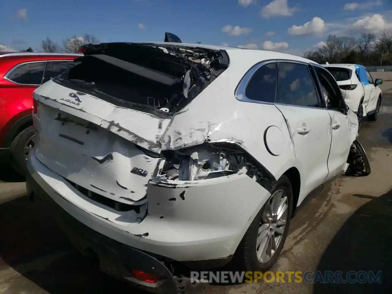 4 Photograph of a damaged car SADCK2GX4LA633562 JAGUAR F-PACE 2020