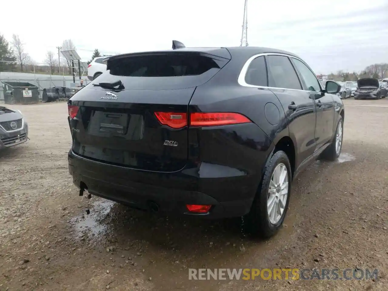 4 Photograph of a damaged car SADCK2GX4LA637871 JAGUAR F-PACE 2020