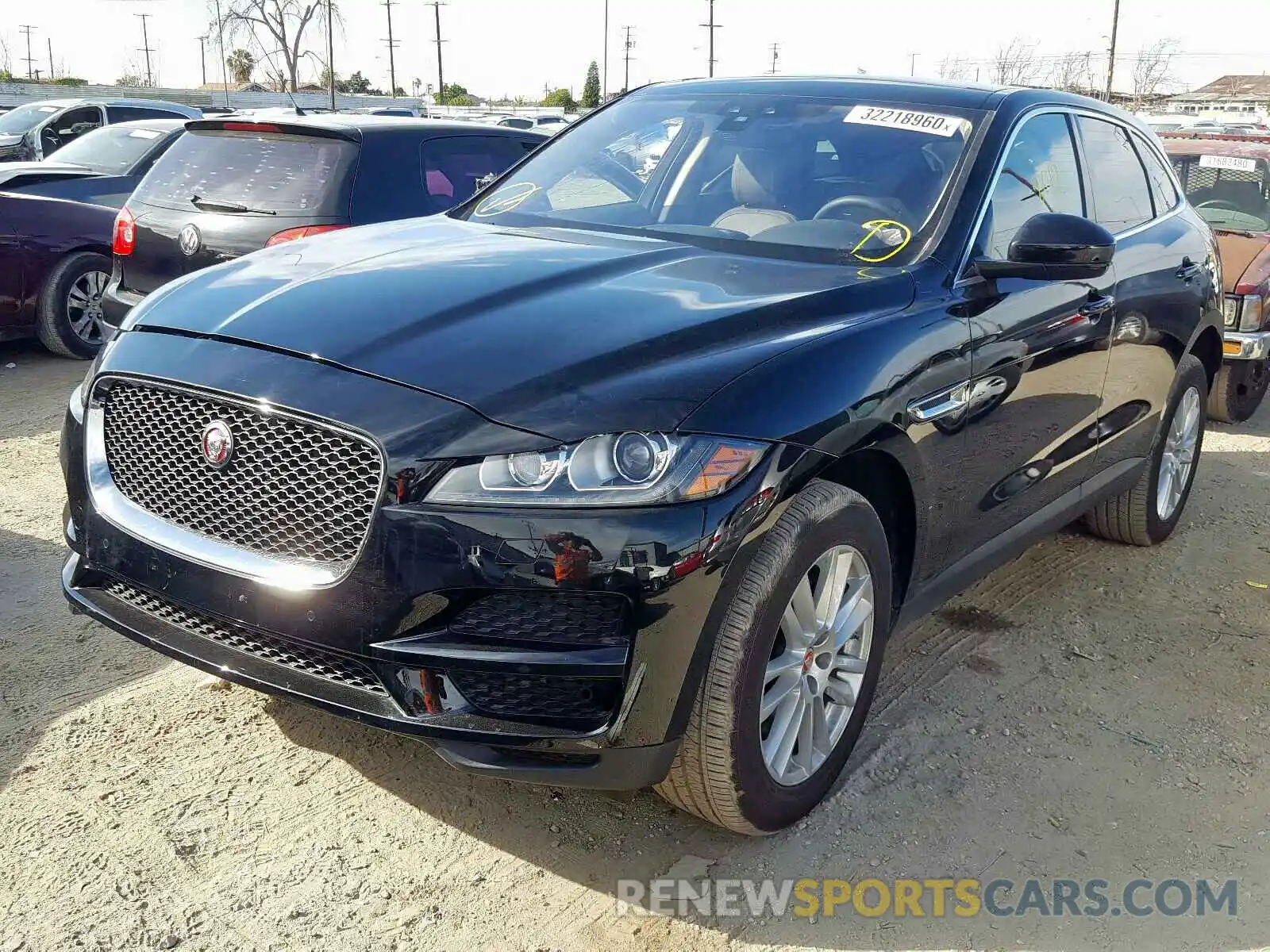 2 Фотография поврежденного автомобиля SADCK2GX4LA637952 JAGUAR F-PACE 2020