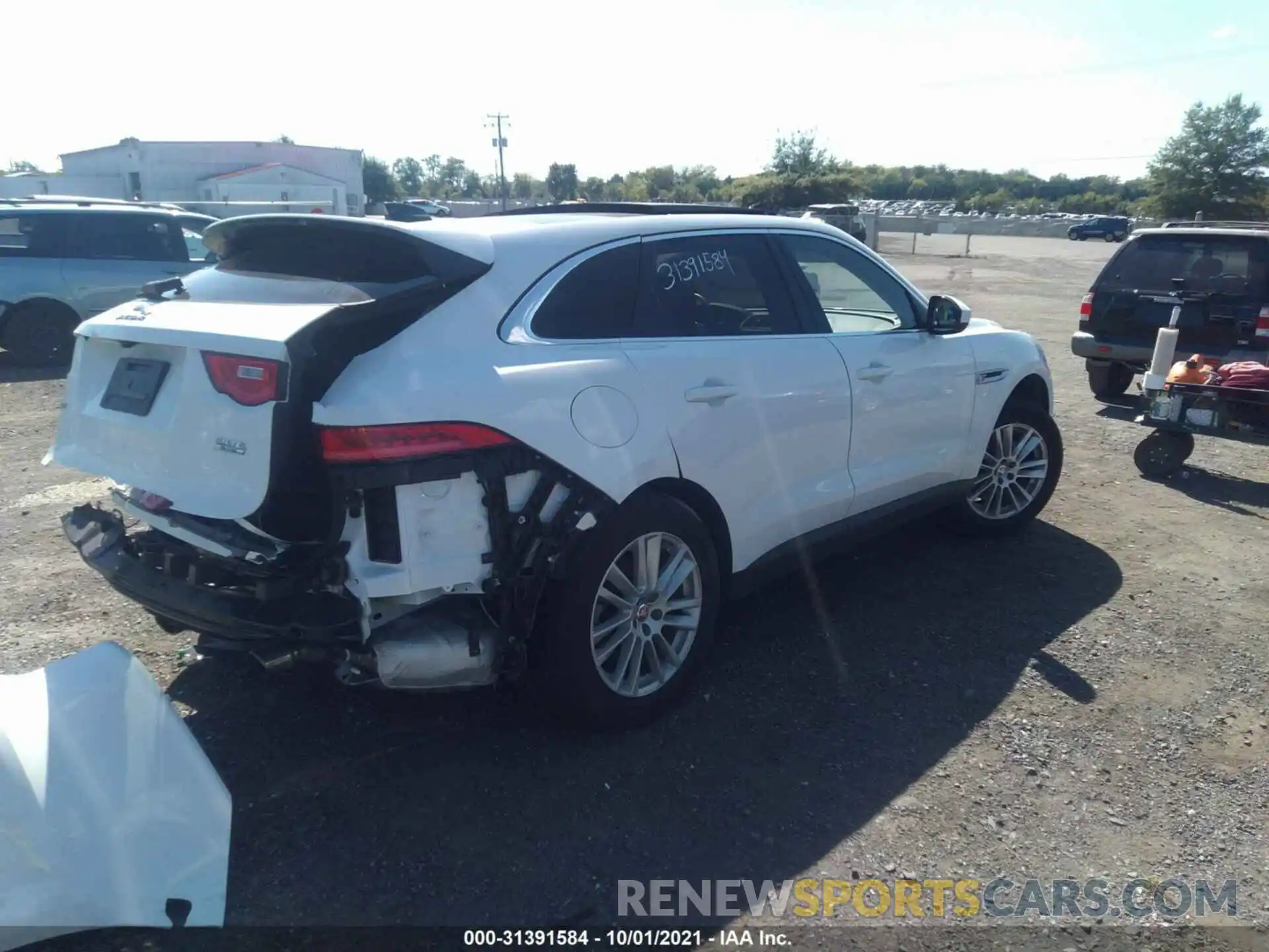 4 Photograph of a damaged car SADCK2GX4LA638924 JAGUAR F-PACE 2020