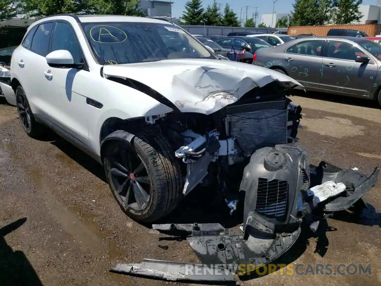 1 Photograph of a damaged car SADCK2GX4LA642178 JAGUAR F-PACE 2020