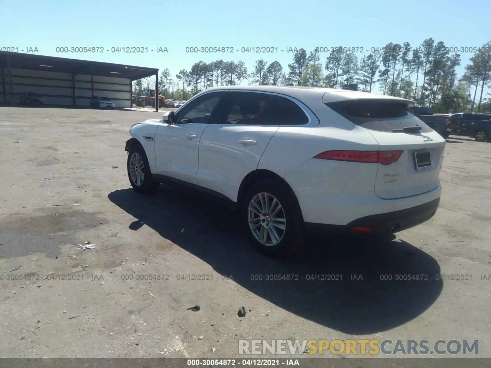 3 Photograph of a damaged car SADCK2GX5LA634980 JAGUAR F-PACE 2020