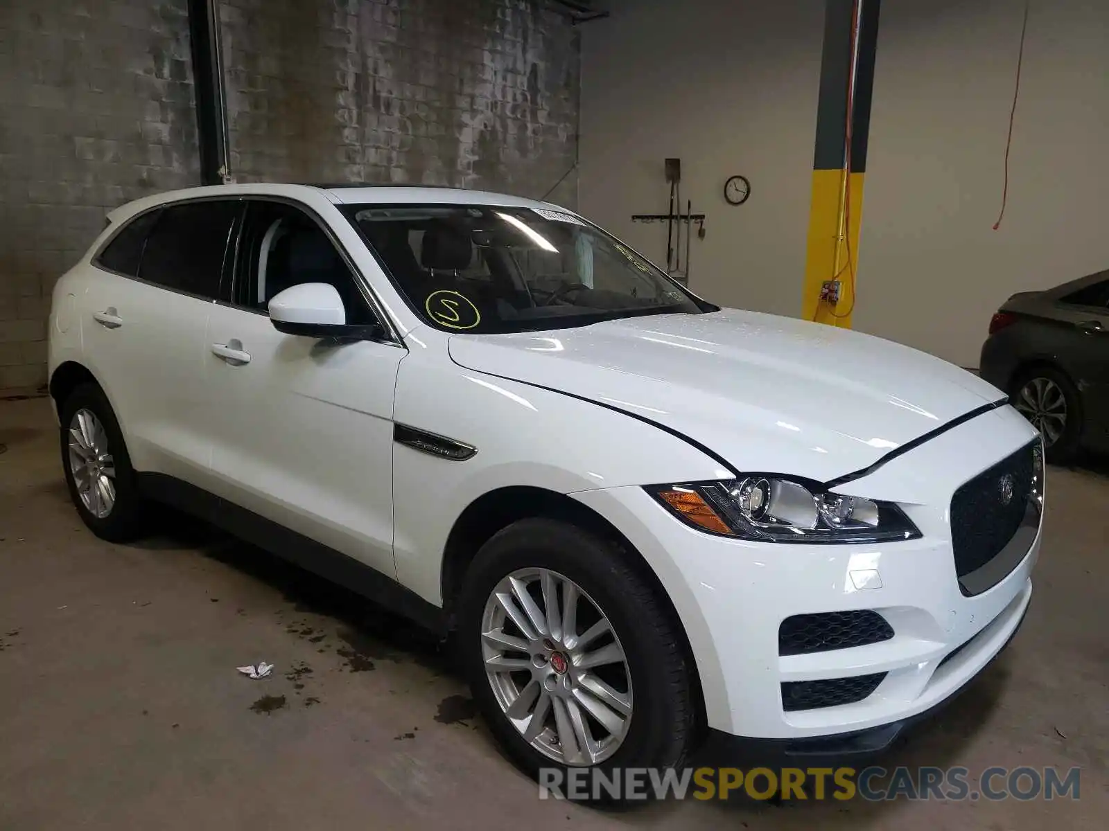 1 Photograph of a damaged car SADCK2GX5LA635210 JAGUAR F-PACE 2020