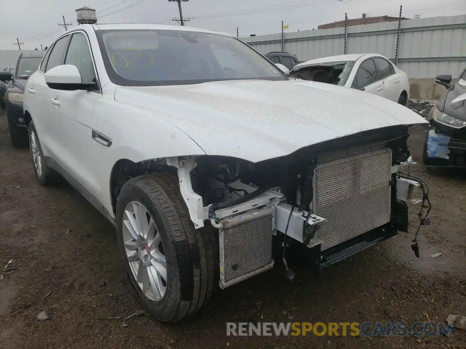 1 Фотография поврежденного автомобиля SADCK2GX5LA637359 JAGUAR F-PACE 2020