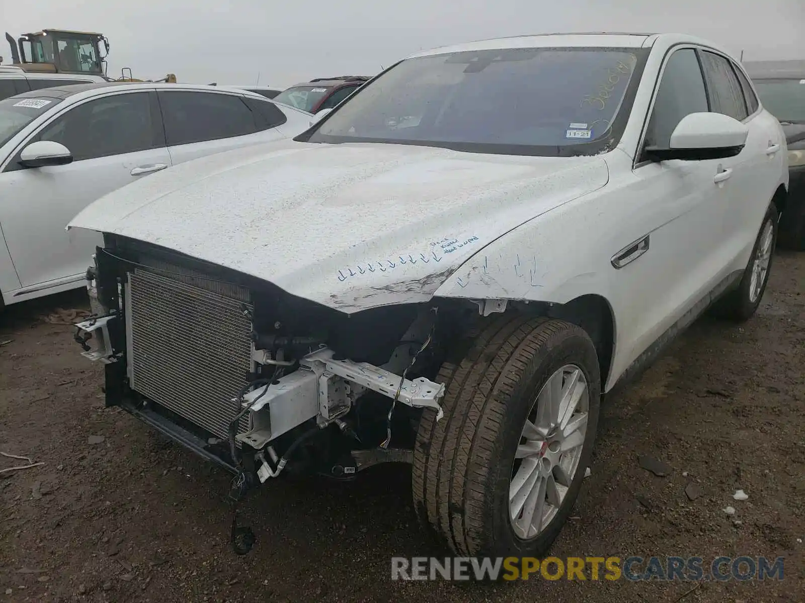 2 Фотография поврежденного автомобиля SADCK2GX5LA637359 JAGUAR F-PACE 2020