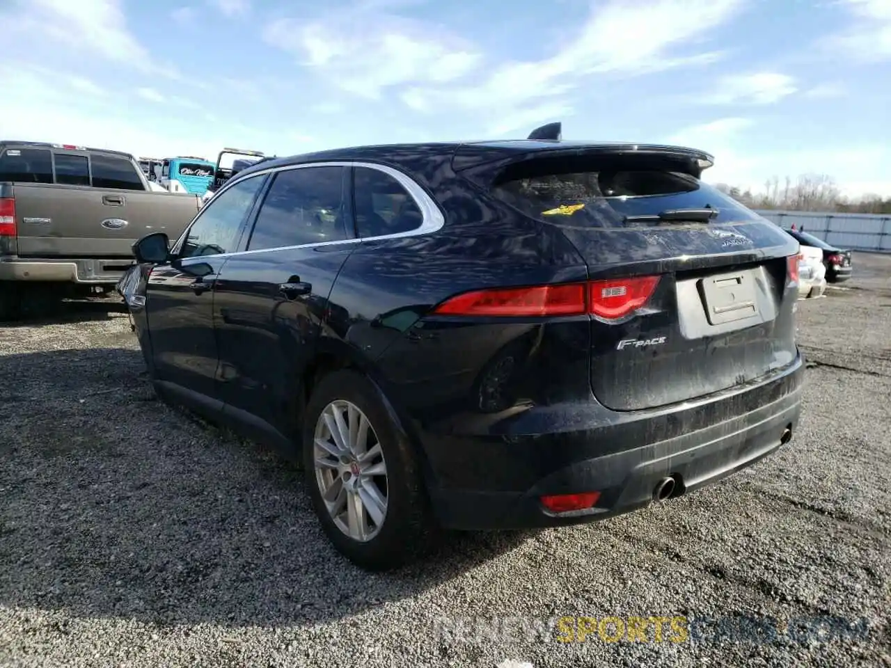 3 Фотография поврежденного автомобиля SADCK2GX5LA637443 JAGUAR F-PACE 2020