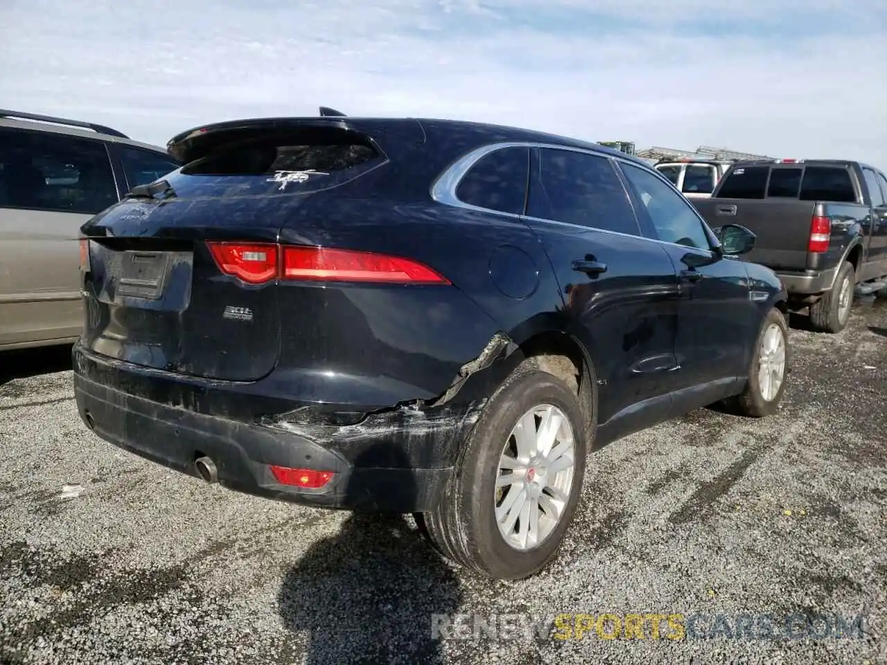 4 Фотография поврежденного автомобиля SADCK2GX5LA637443 JAGUAR F-PACE 2020