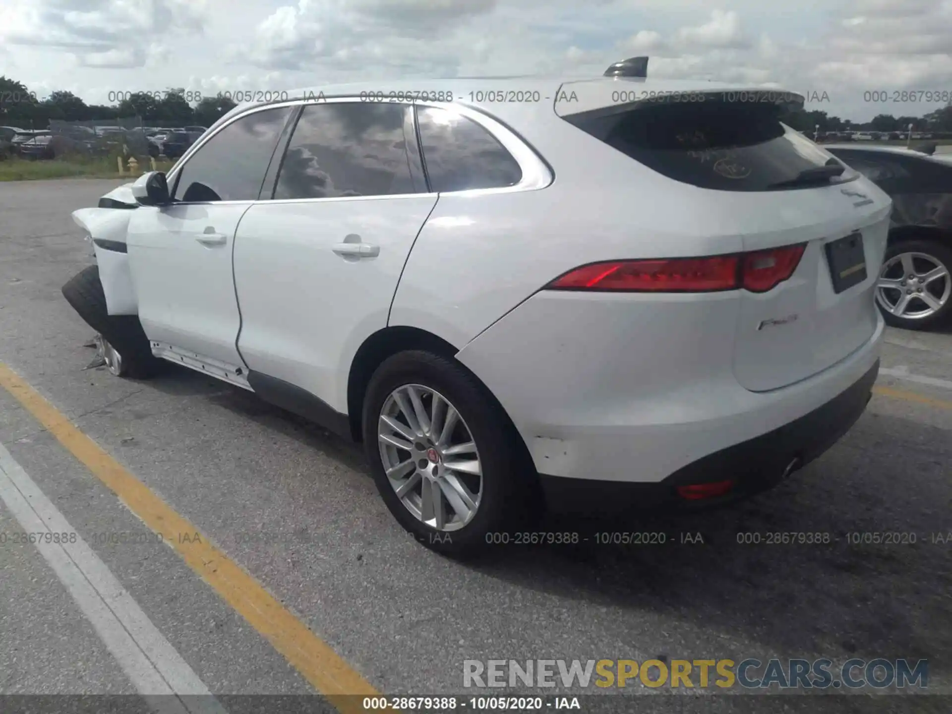 3 Photograph of a damaged car SADCK2GX5LA638544 JAGUAR F-PACE 2020