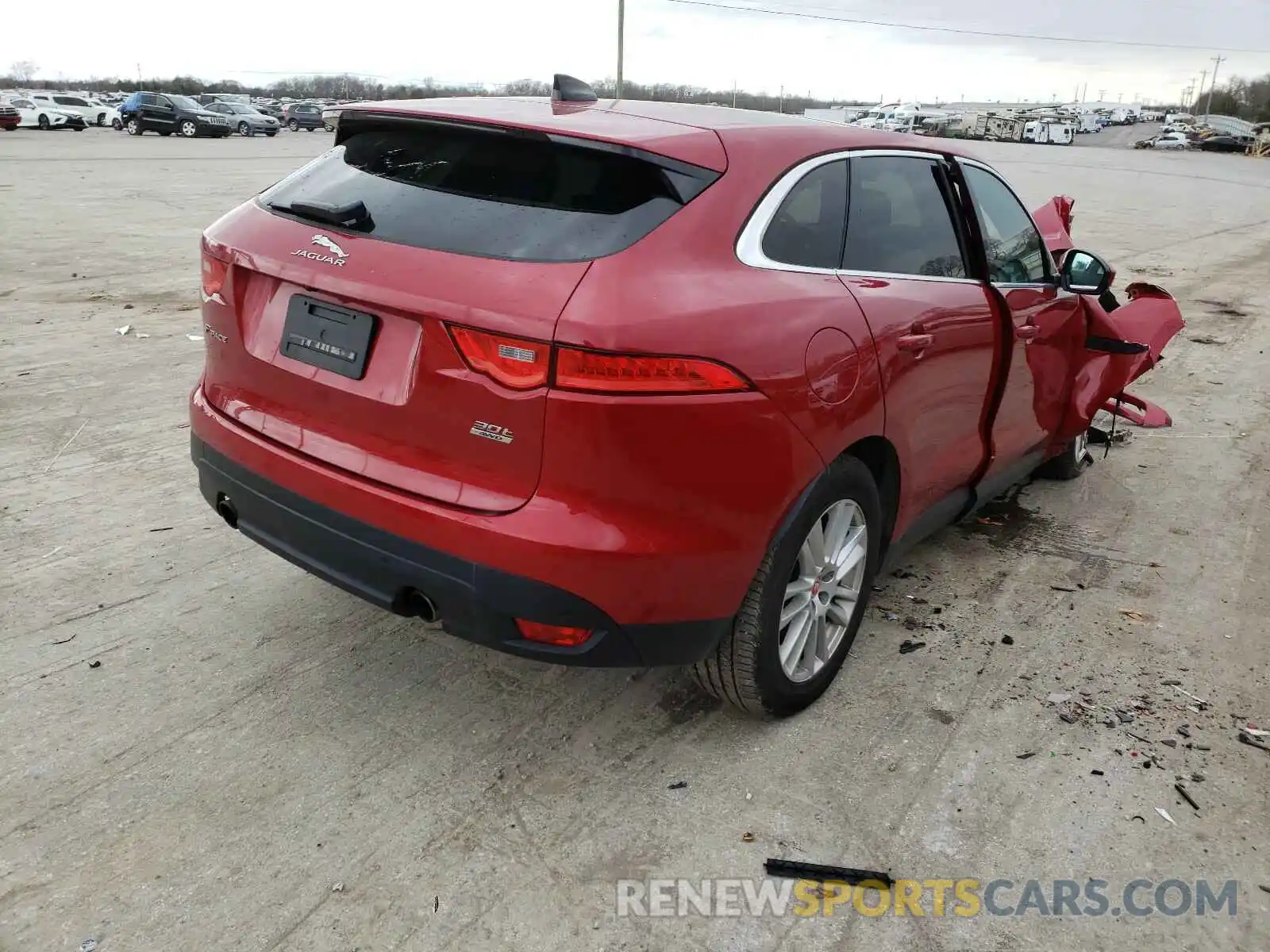 4 Photograph of a damaged car SADCK2GX5LA638933 JAGUAR F-PACE 2020