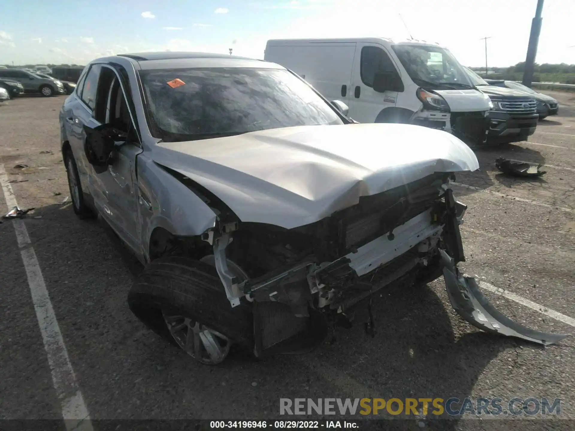 1 Photograph of a damaged car SADCK2GX5LA639239 JAGUAR F-PACE 2020