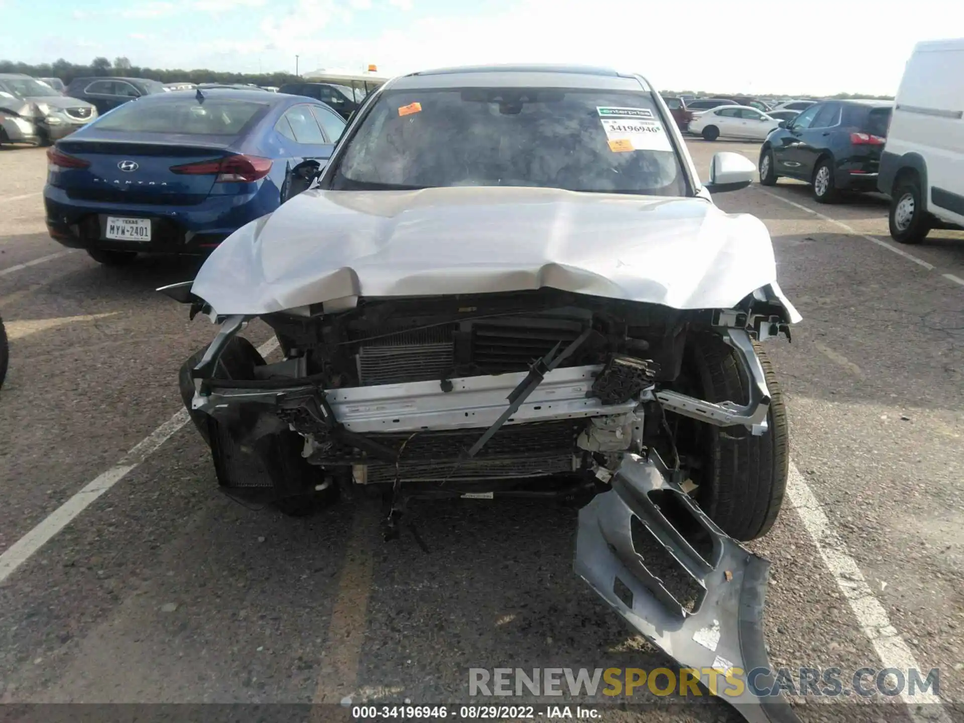 6 Photograph of a damaged car SADCK2GX5LA639239 JAGUAR F-PACE 2020