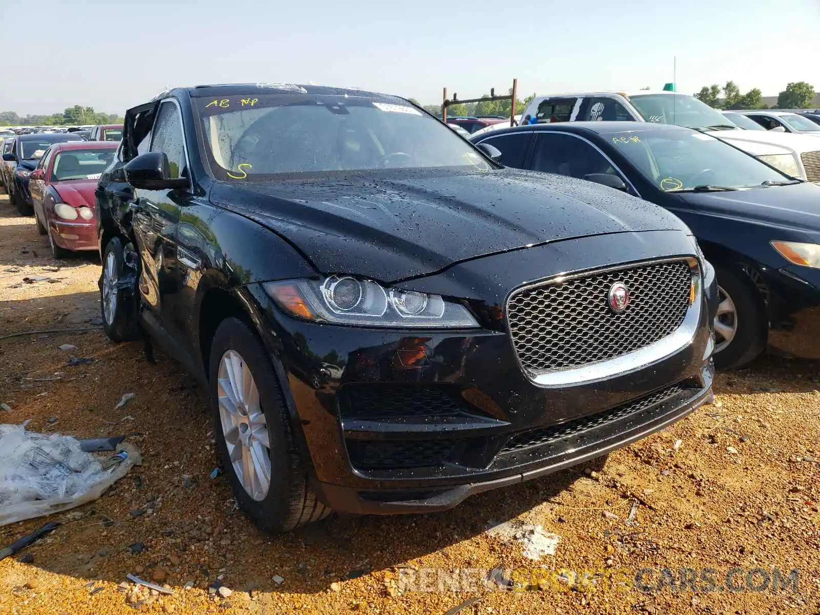 1 Photograph of a damaged car SADCK2GX5LA639242 JAGUAR F-PACE 2020