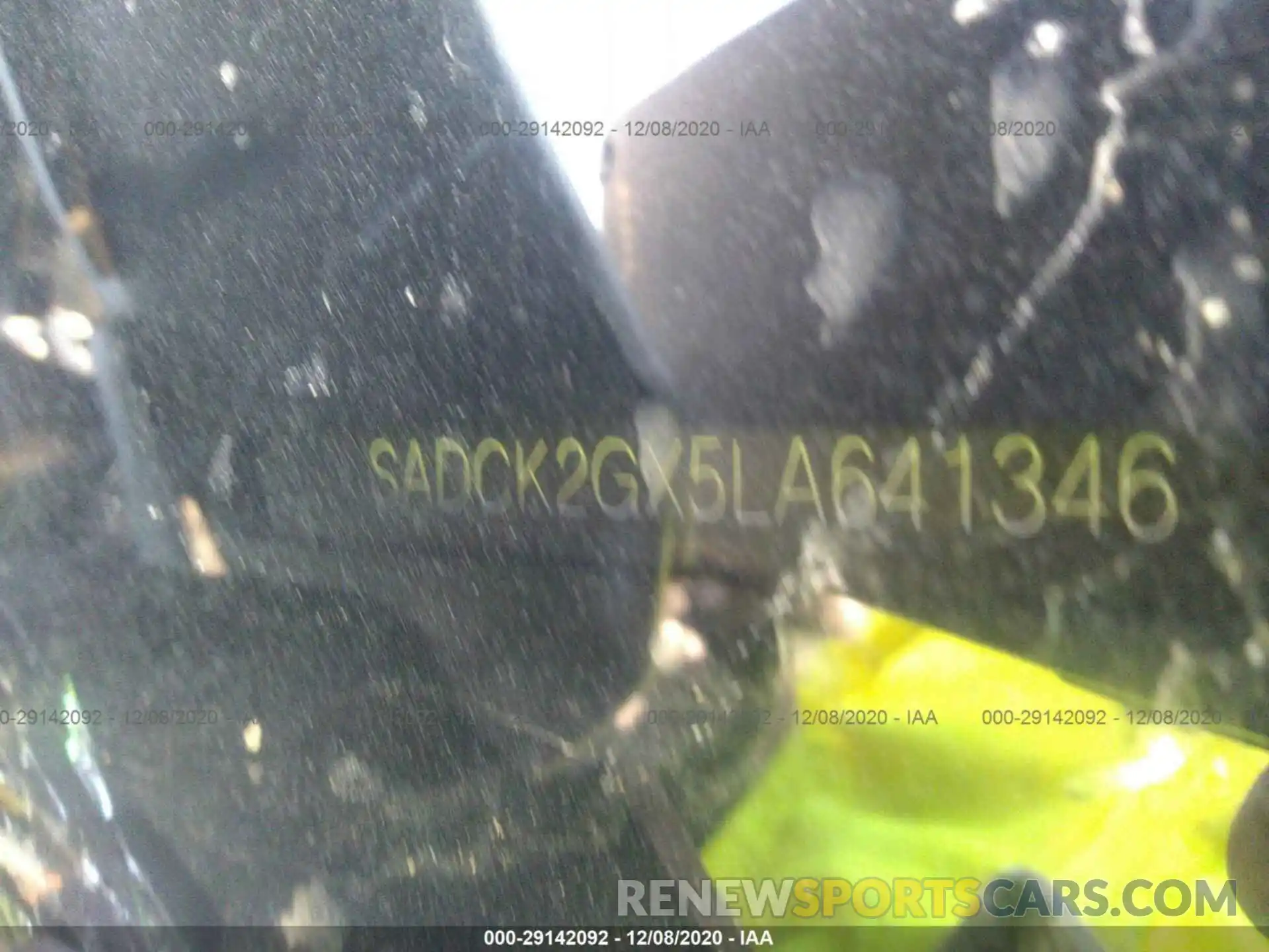 9 Photograph of a damaged car SADCK2GX5LA641346 JAGUAR F-PACE 2020