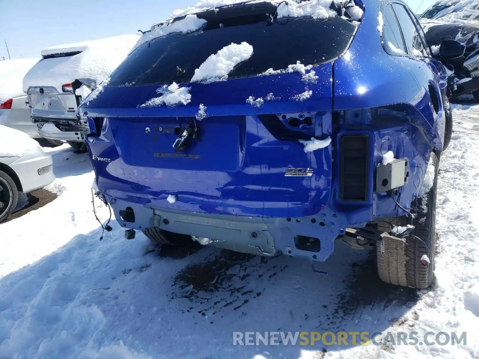 9 Photograph of a damaged car SADCK2GX6LA623650 JAGUAR F-PACE 2020