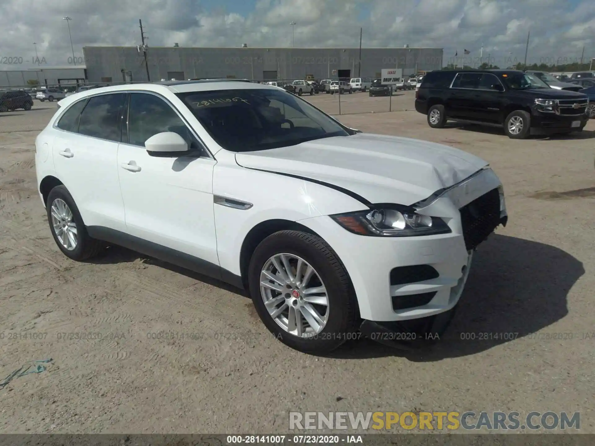 1 Photograph of a damaged car SADCK2GX6LA634681 JAGUAR F-PACE 2020