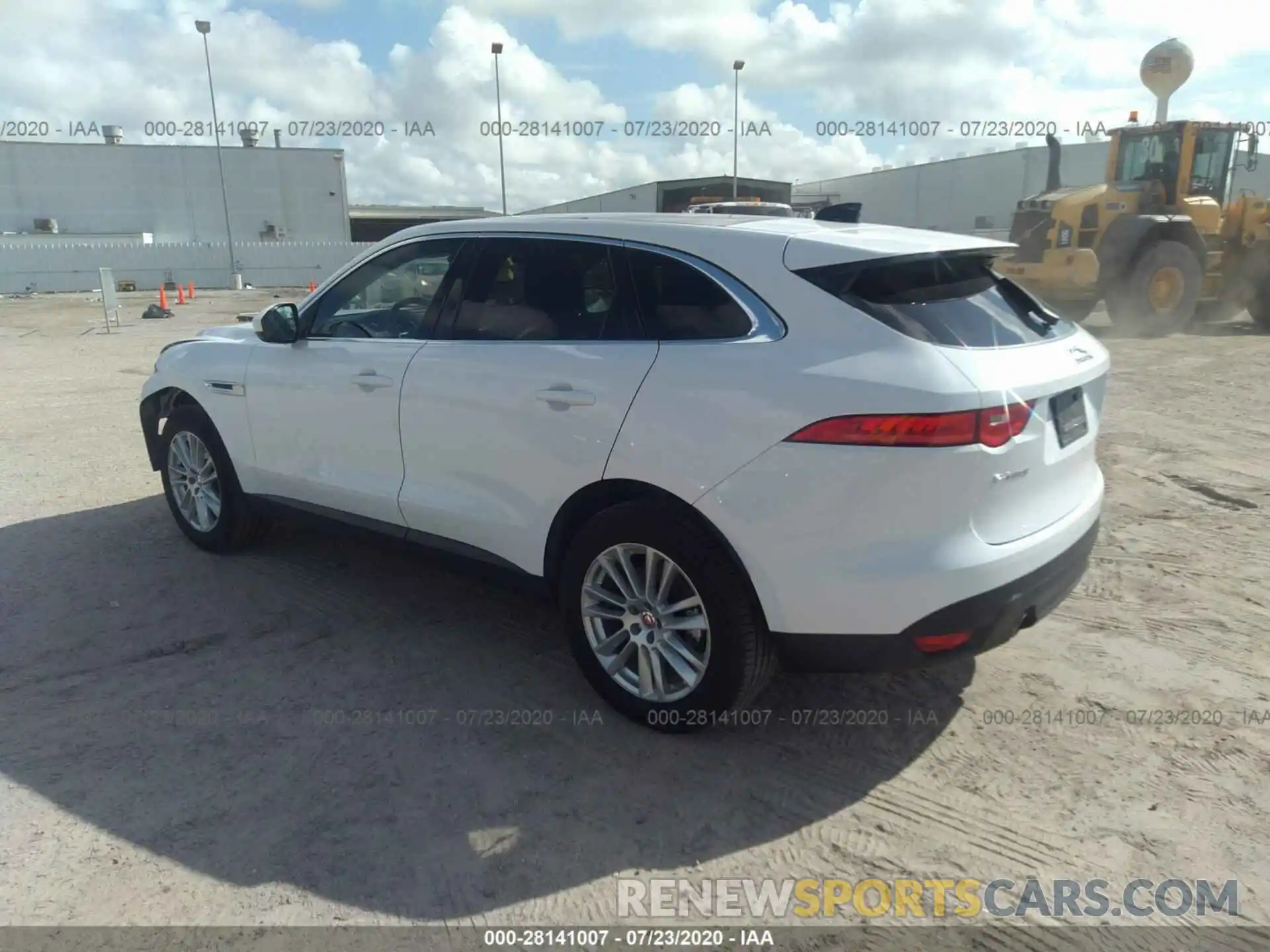 3 Фотография поврежденного автомобиля SADCK2GX6LA634681 JAGUAR F-PACE 2020